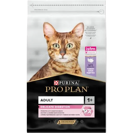 Hrana uscata pentru pisici Pro Plan Delicate Curcan 10kg