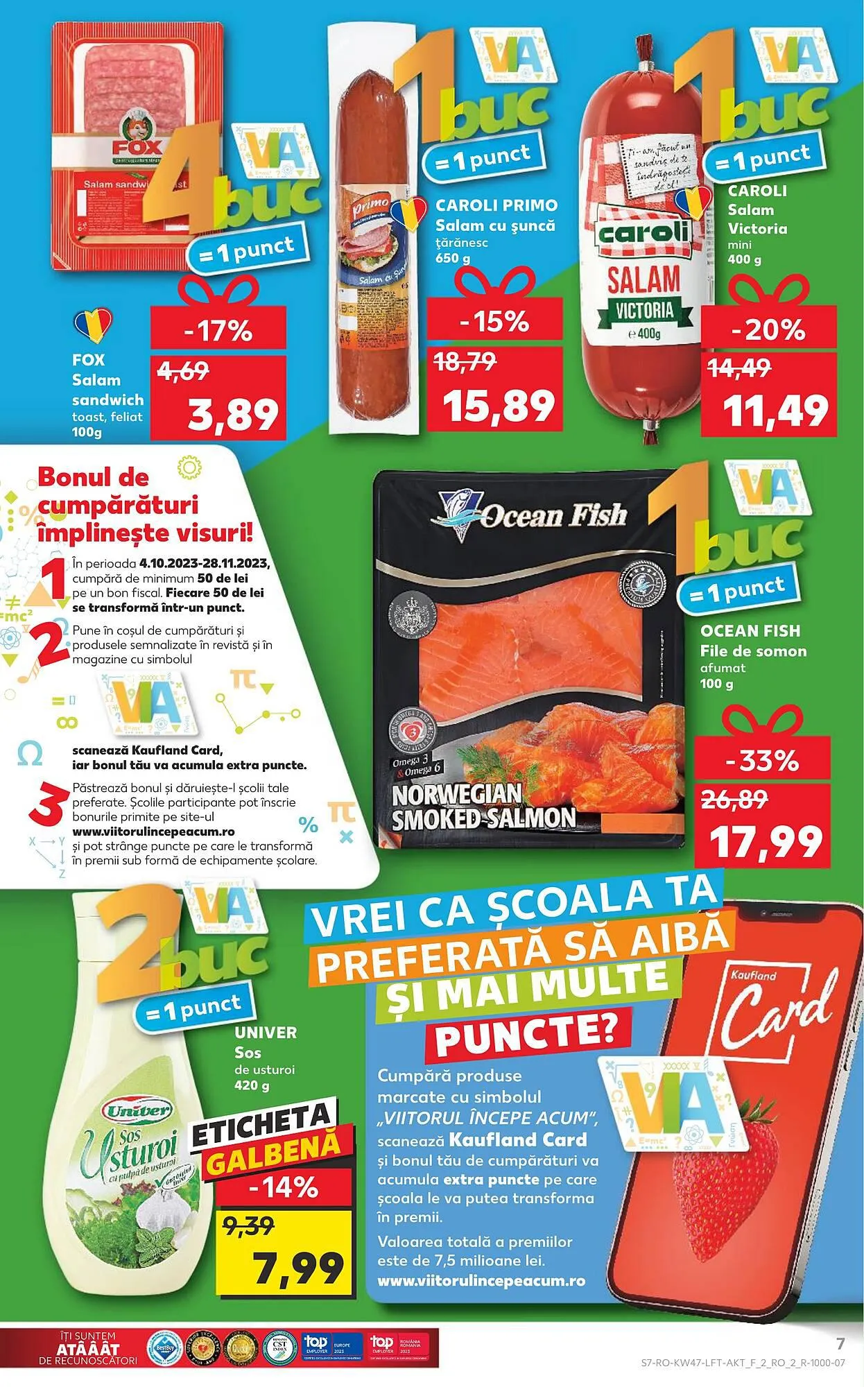 Catalog Kaufland catalog de la 22 noiembrie până la 28 noiembrie 2023 - Revista Pagina 7