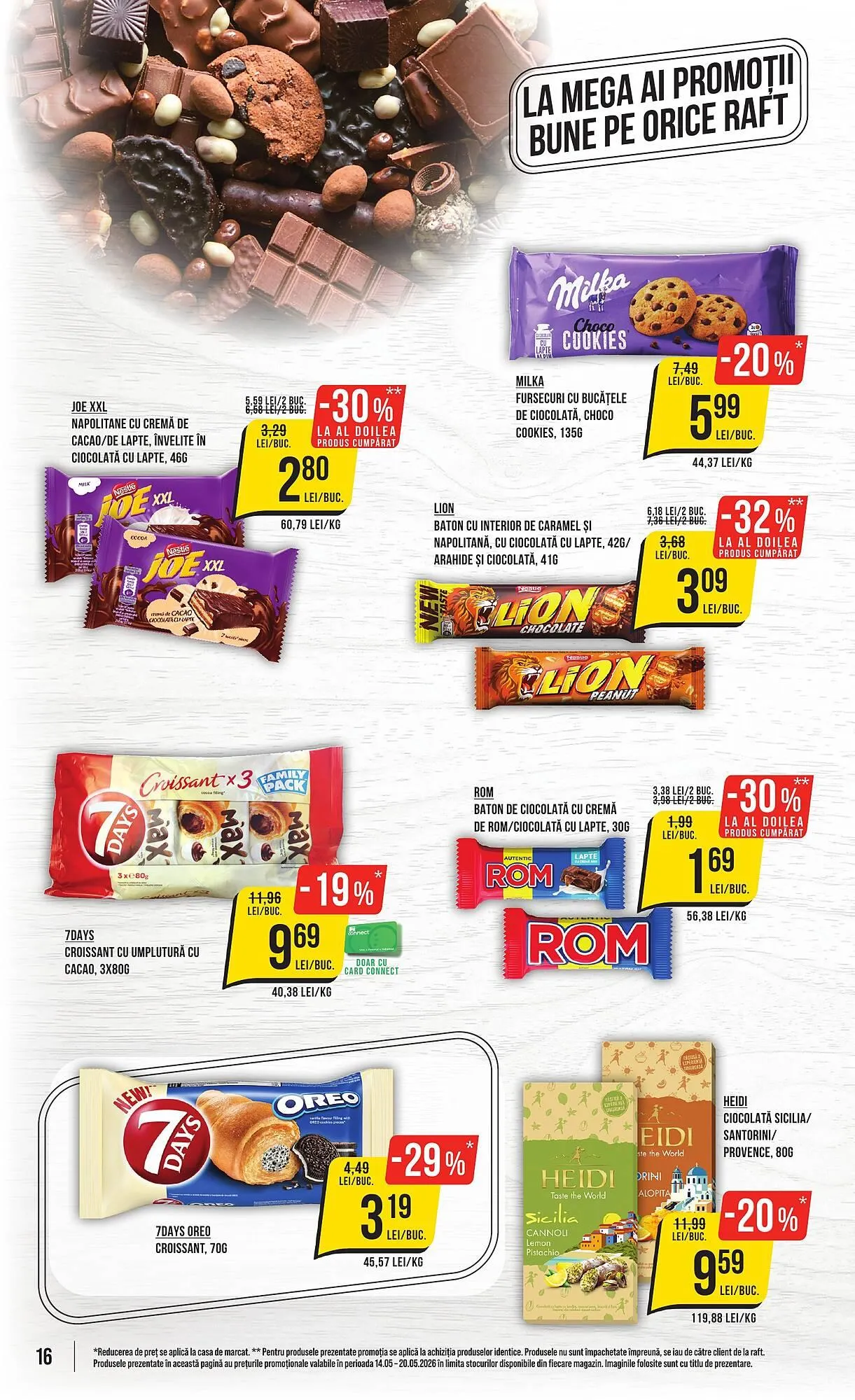Catalog Catalog Mega Image de la 14 mai până la 20 mai 2026 - Revista Pagina 16