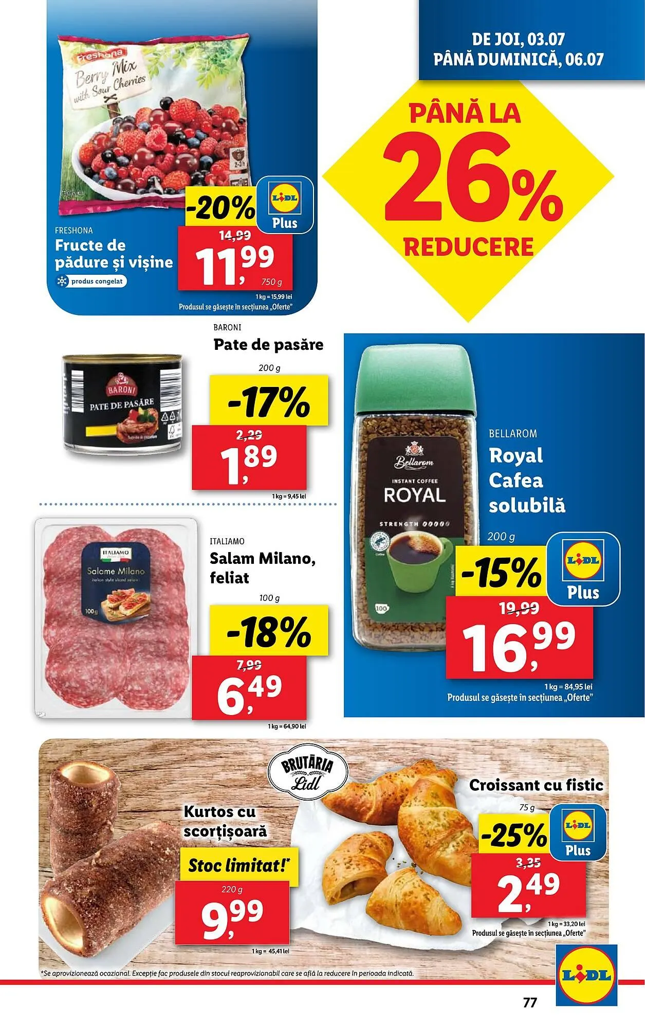 Catalog Catalog Lidl de la 30 iunie până la 6 iulie 2025 - Revista Pagina 77