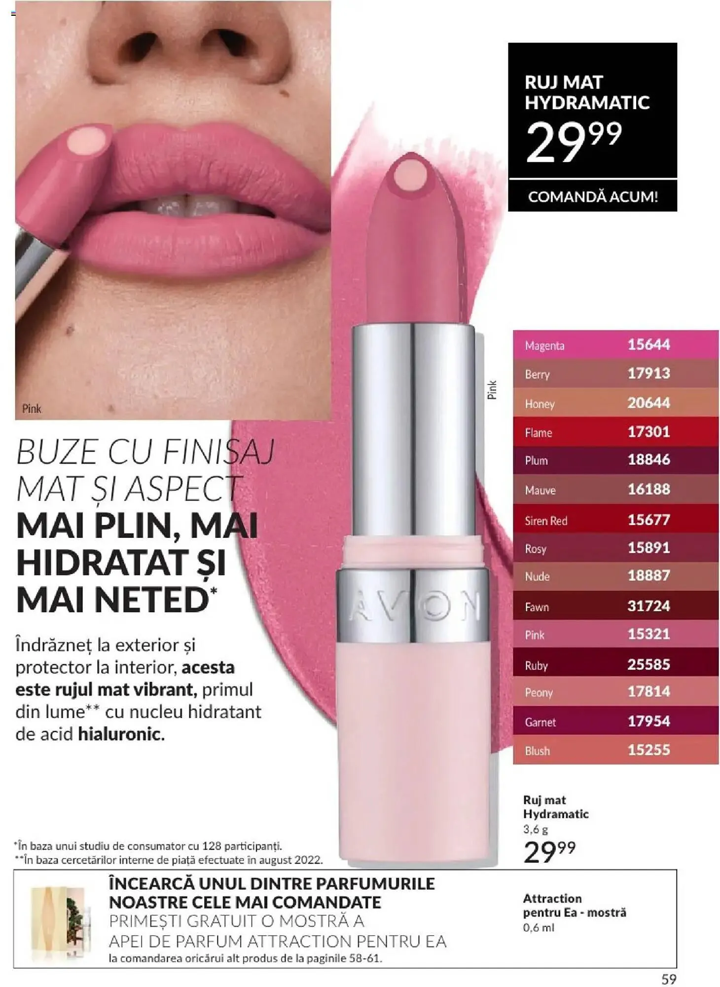 Catalog Catalog Avon de la 31 mai până la 30 iunie 2025 - Revista Pagina 59