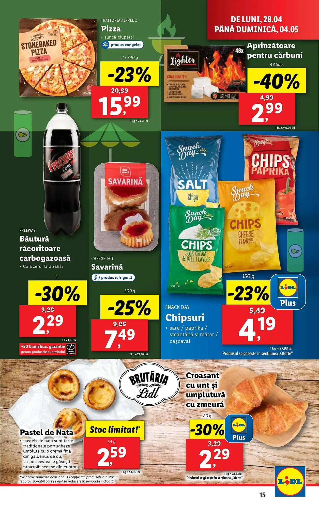 Catalog Catalog Lidl de la 22 aprilie până la 27 aprilie 2025 - Revista Pagina 15