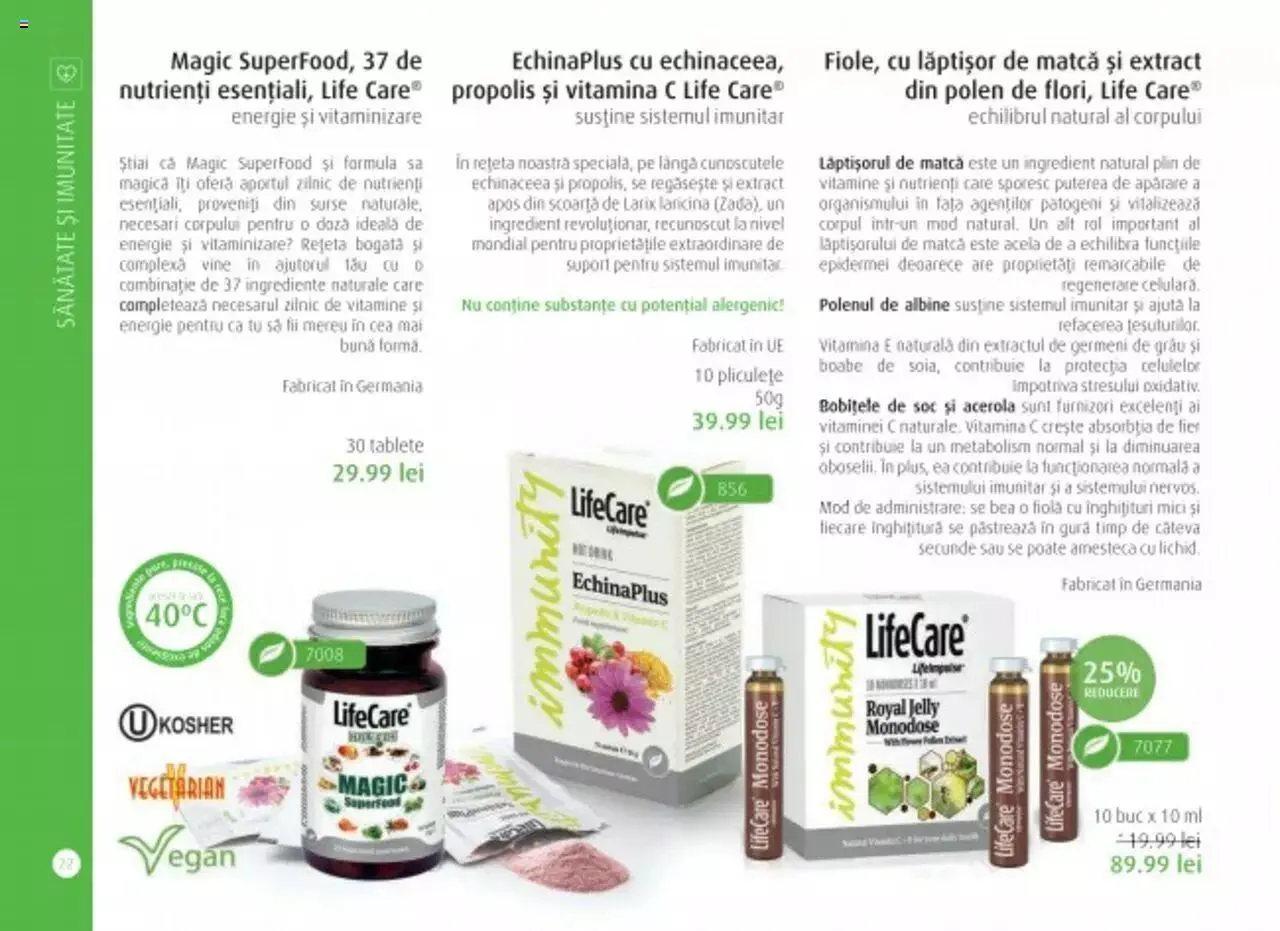 Catalog Catalog Life Care de la 1 septembrie până la 31 decembrie 2023 - Revista Pagina 24
