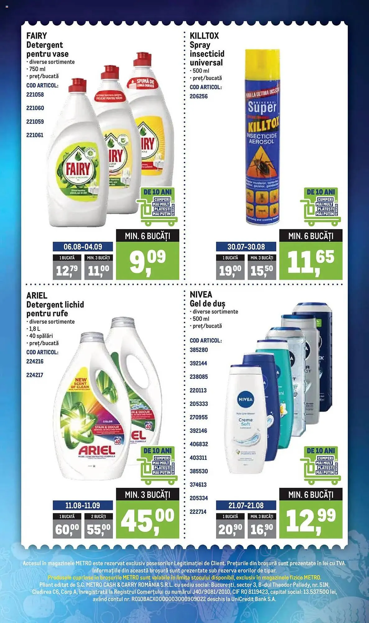 Catalog Catalog Metro de la 11 august până la 17 august 2025 - Revista Pagina 3