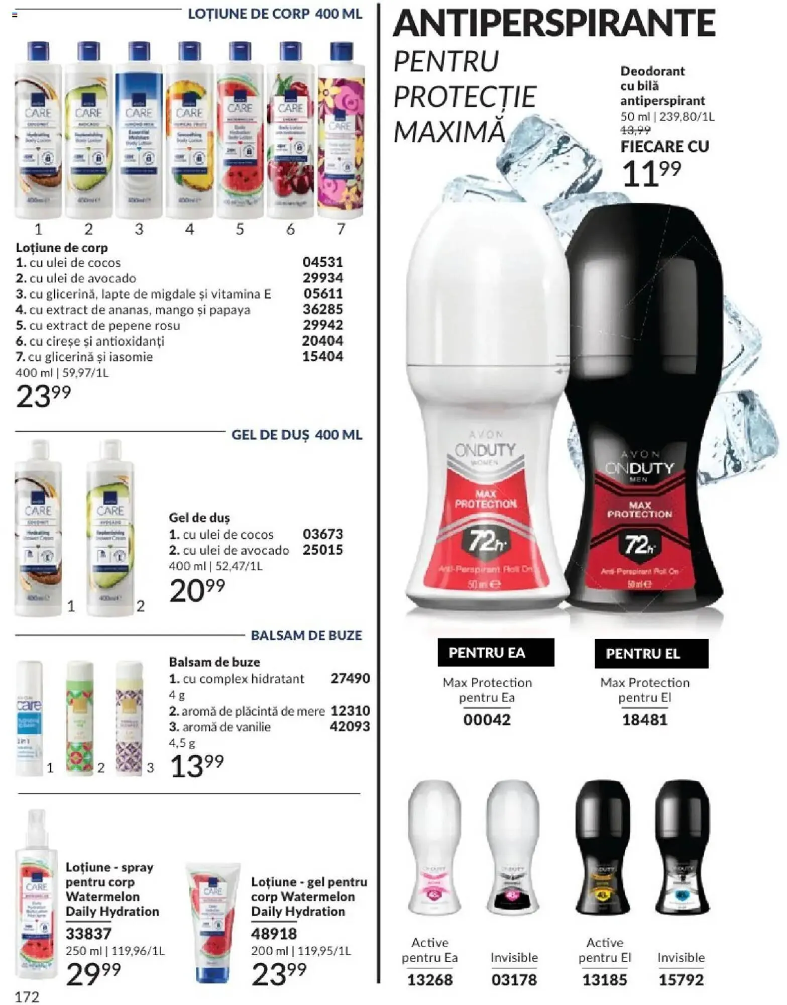 Catalog Catalog Avon de la 31 mai până la 30 iunie 2025 - Revista Pagina 172