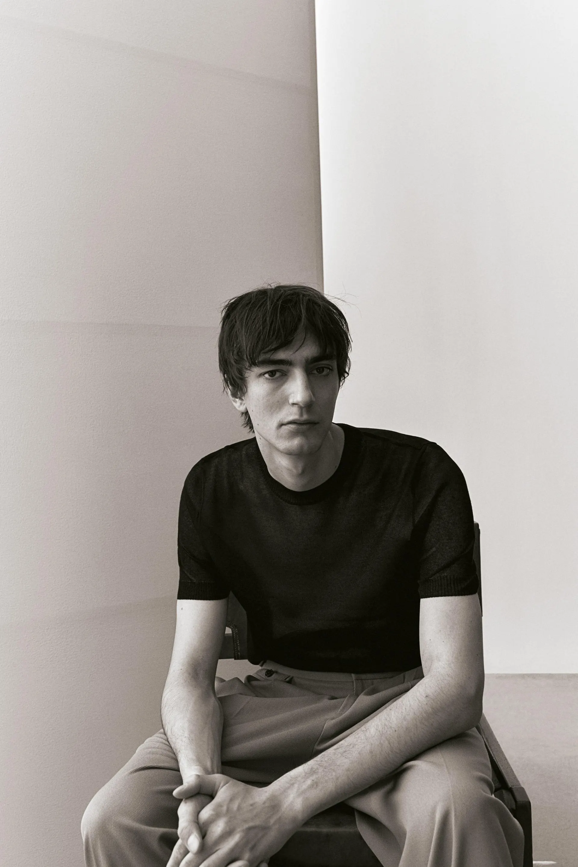 Tricou tricotat Regular Fit