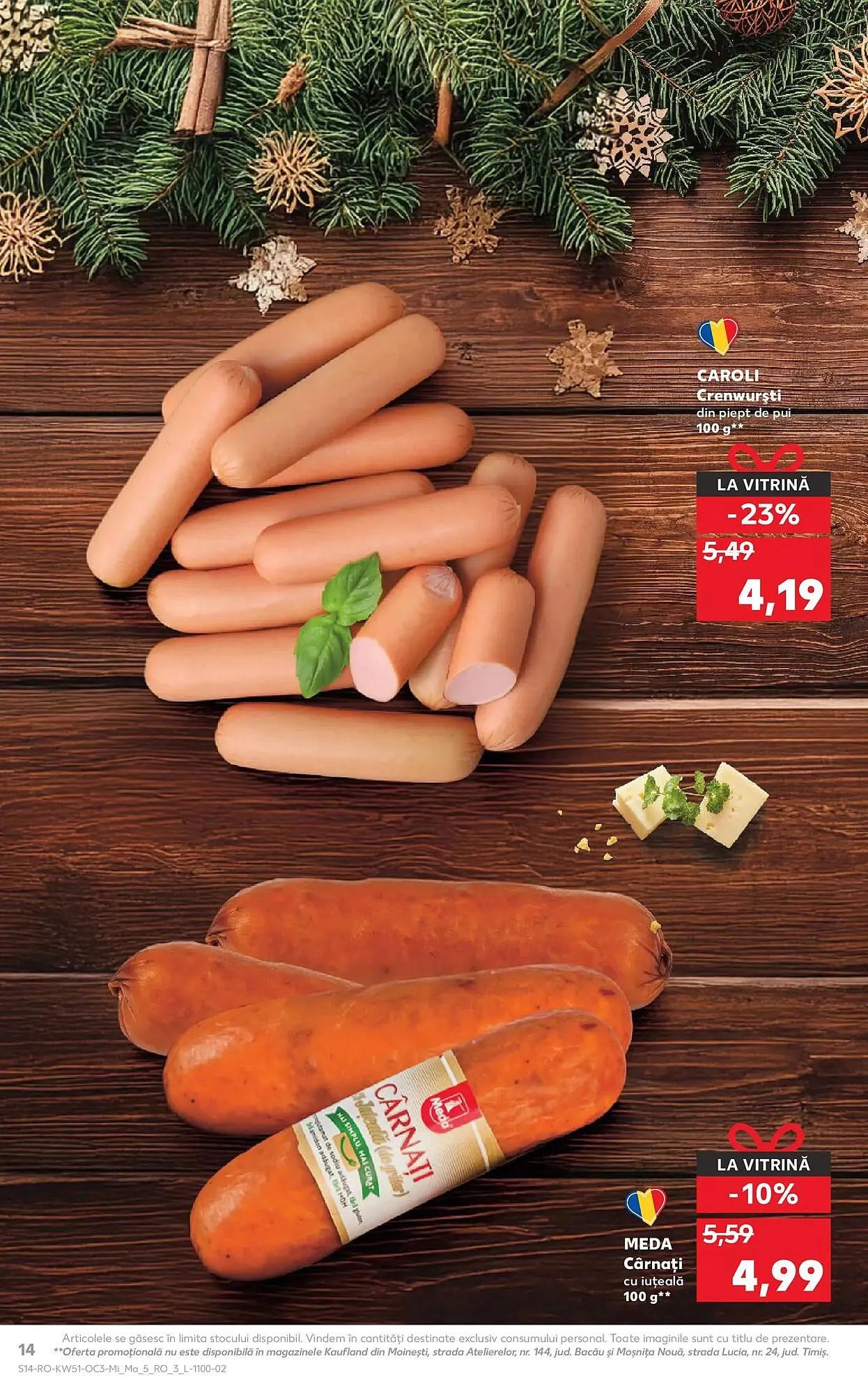 Catalog Catalog Kaufland de la 17 decembrie până la 23 decembrie 2025 - Revista Pagina 14