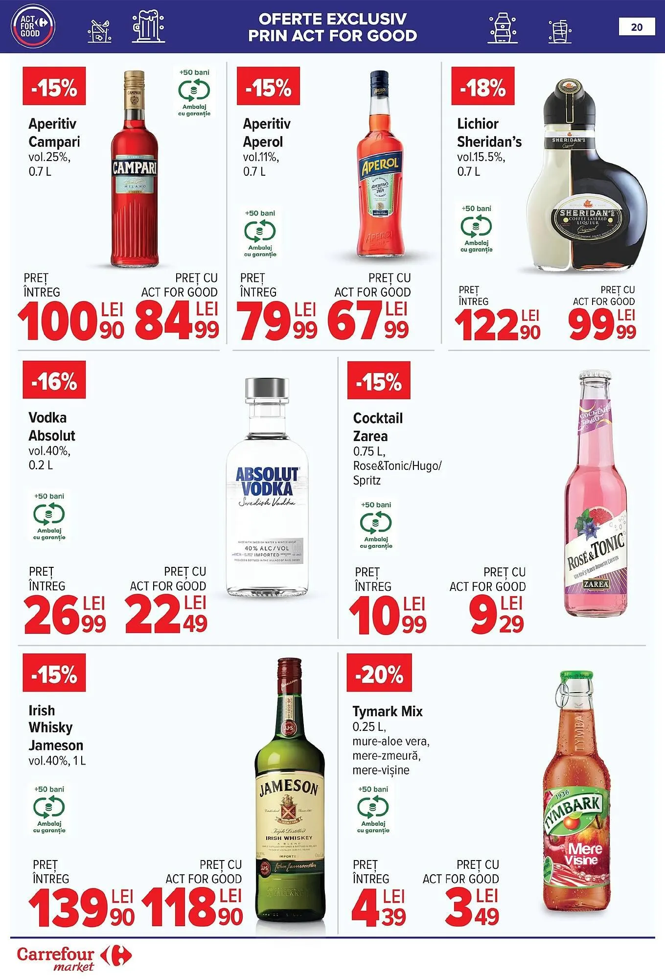 Catalog Catalog Carrefour Market de la 18 februarie până la 24 februarie 2026 - Revista Pagina 21