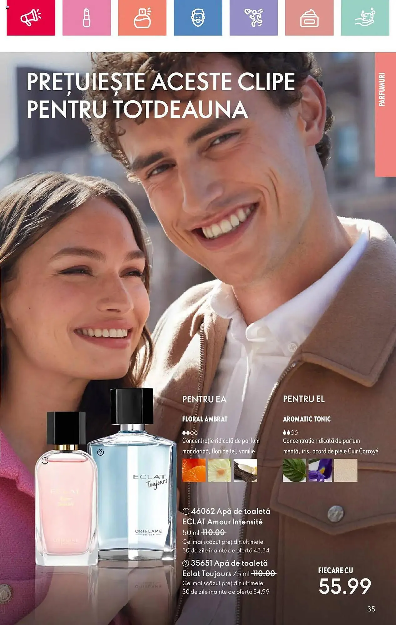 Catalog Catalog Oriflame de la 19 ianuarie până la 8 februarie 2025 - Revista Pagina 35