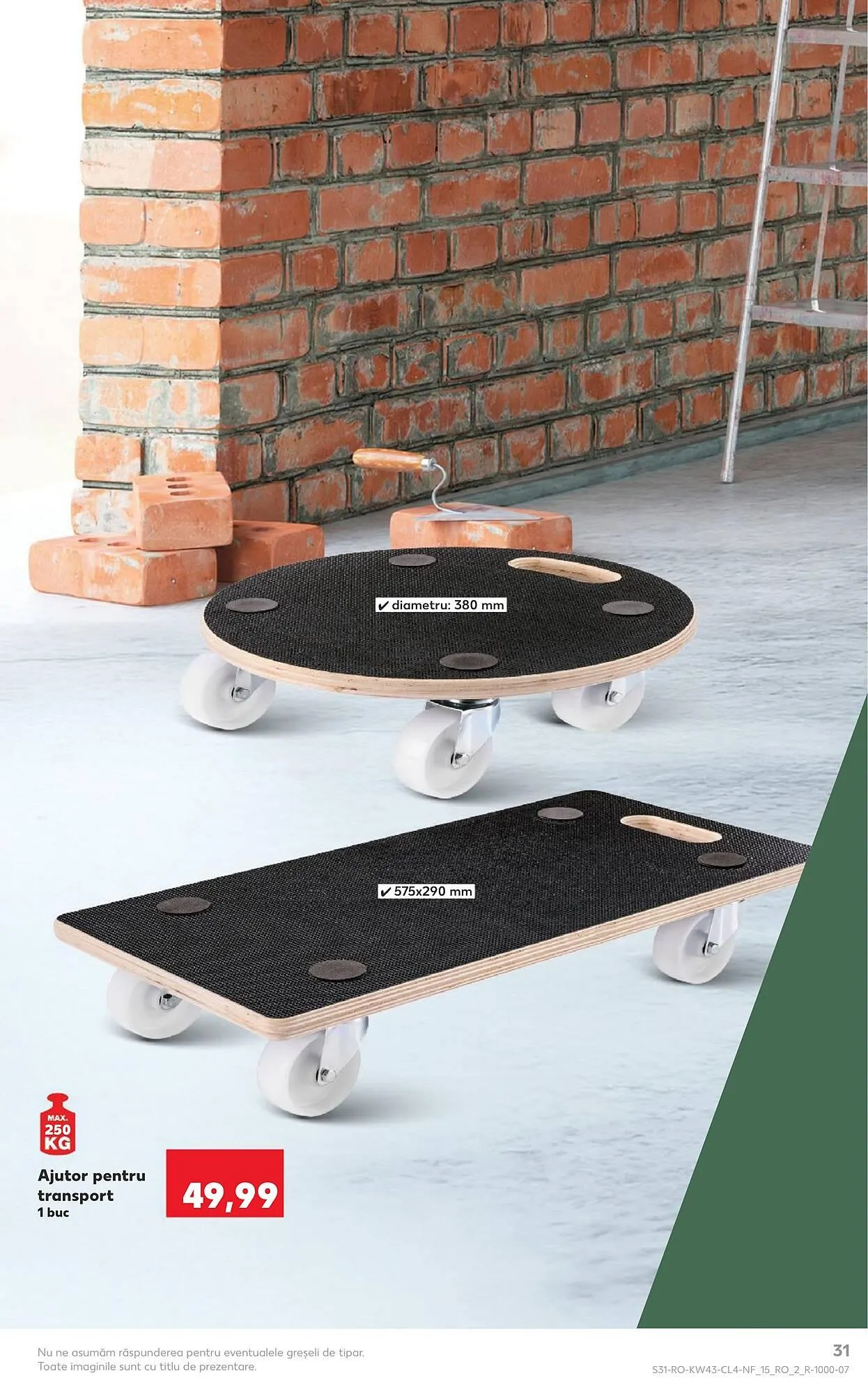 Catalog Catalog Kaufland de la 22 octombrie până la 28 octombrie 2025 - Revista Pagina 31