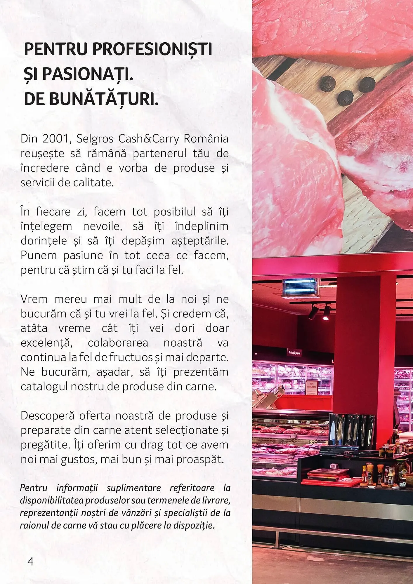 Catalog Catalog Selgros de la 3 octombrie până la 30 noiembrie 2025 - Revista Pagina 4