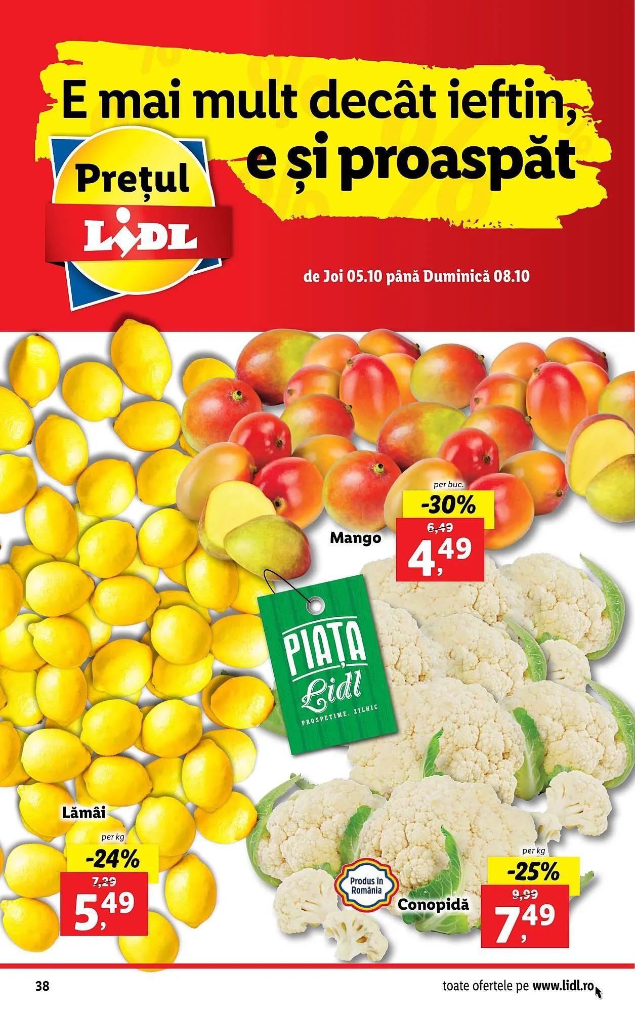 Catalog Lidl catalog de la 2 octombrie până la 8 octombrie 2023 - Revista Pagina 38