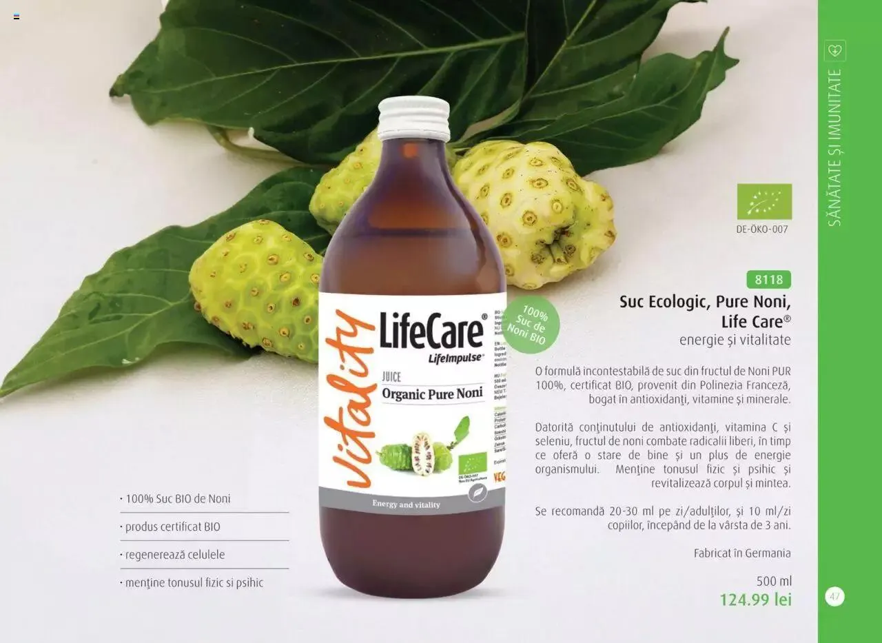 Catalog Life Care - Catalog Life Care toamna 2023 - iarna 2024 de la 1 septembrie până la 31 ianuarie 2024 - Revista Pagina 49