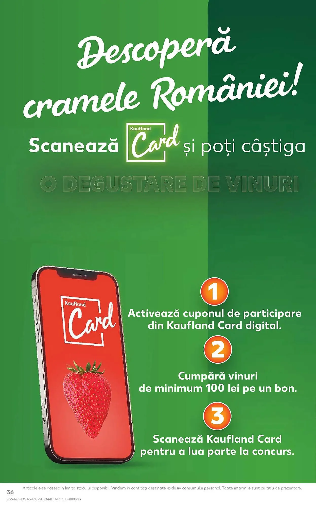 Catalog Catalog Kaufland de la 5 noiembrie până la 11 noiembrie 2025 - Revista Pagina 36