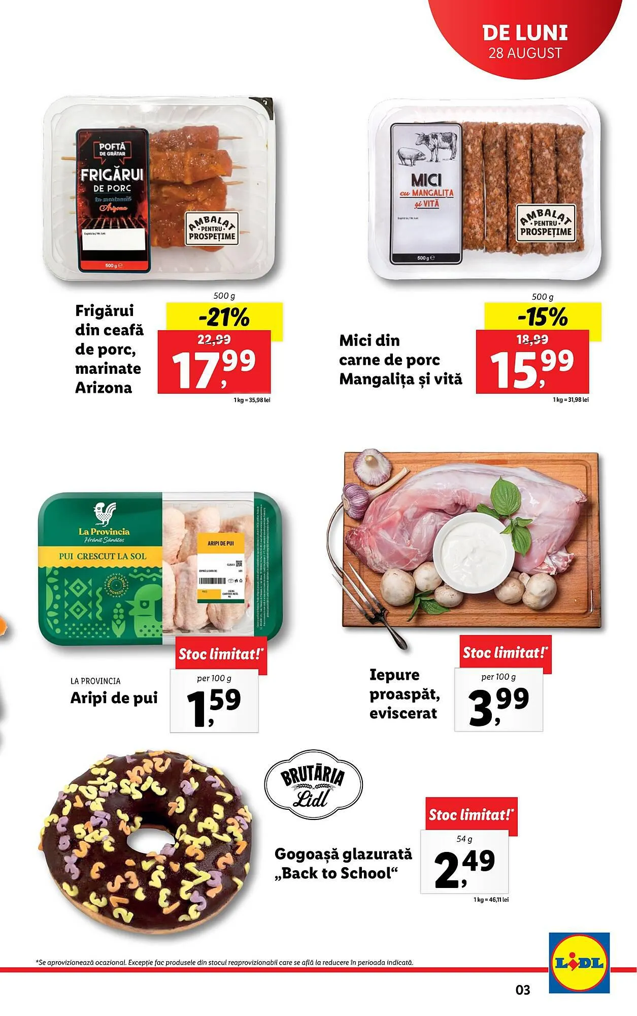Catalog Lidl catalog de la 28 august până la 3 septembrie 2023 - Revista Pagina 3