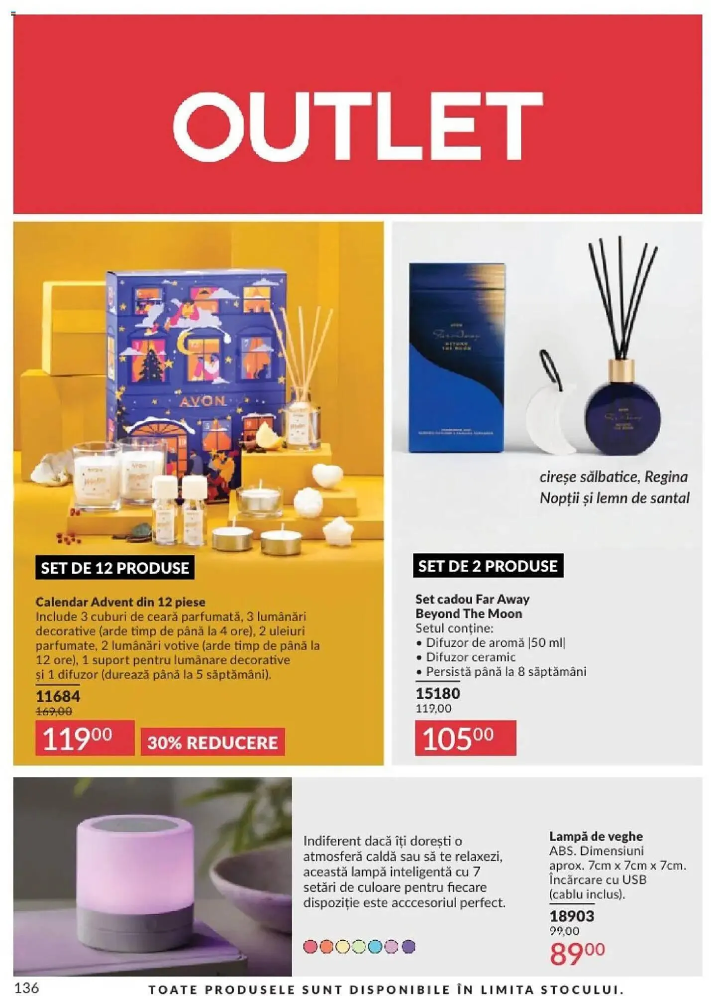 Catalog Catalog Avon de la 1 ianuarie până la 31 ianuarie 2025 - Revista Pagina 136