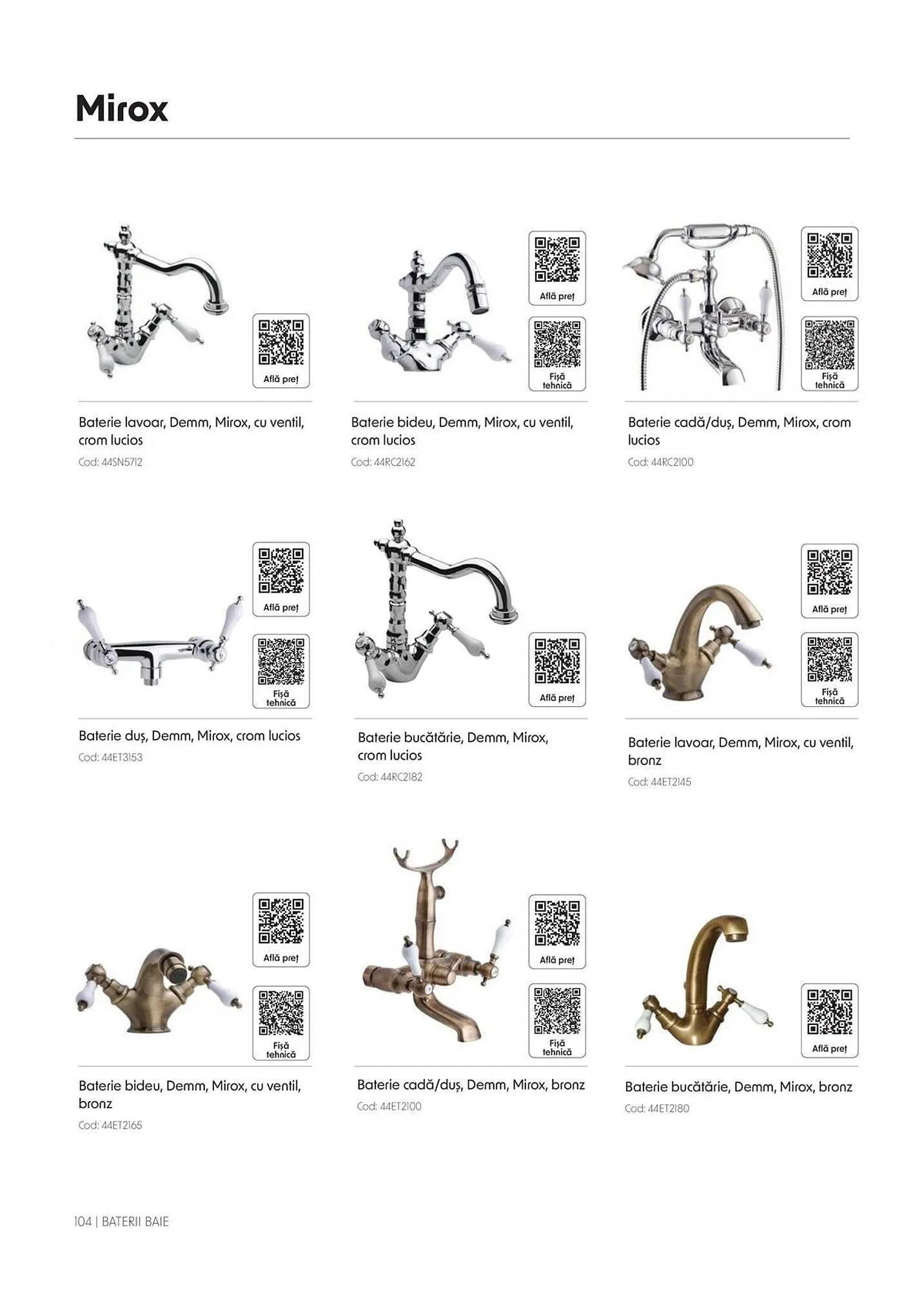 Catalog Catalog Romstal de la 1 aprilie până la 31 decembrie 2026 - Revista Pagina 104