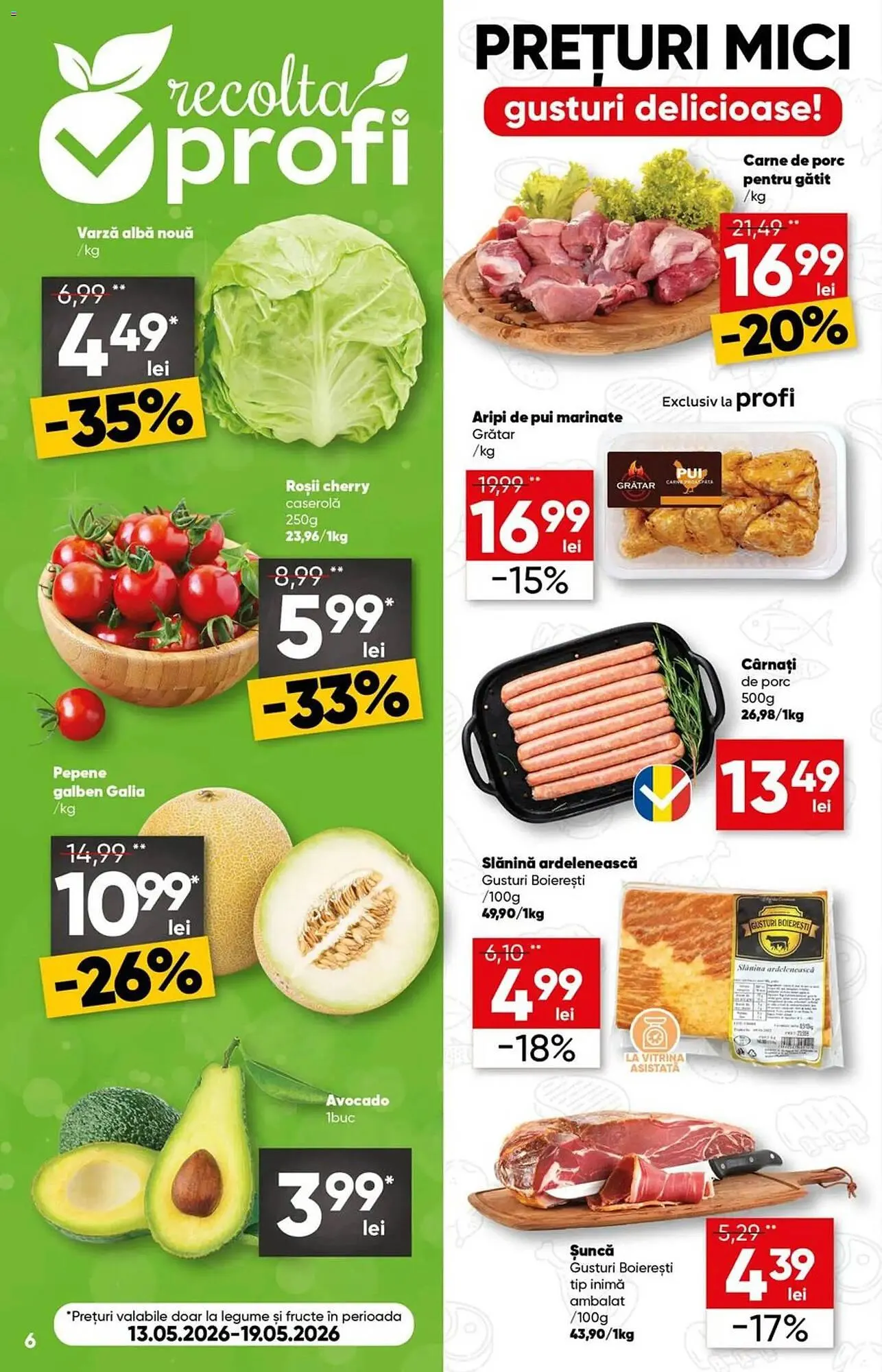 Catalog Catalog PROFI de la 13 mai până la 26 mai 2026 - Revista Pagina 6