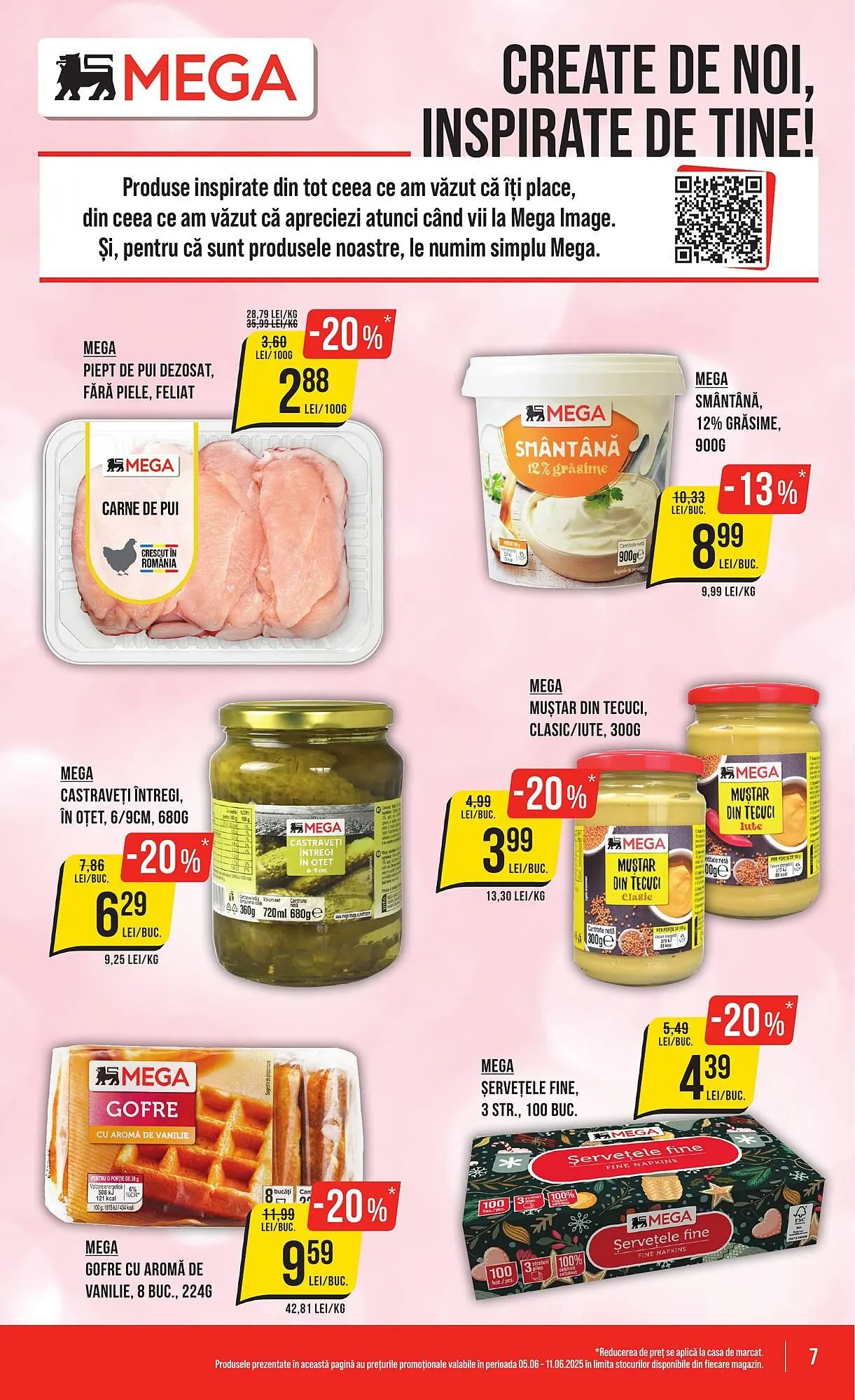 Catalog Catalog Mega Image de la 5 iunie până la 11 iunie 2025 - Revista Pagina 7