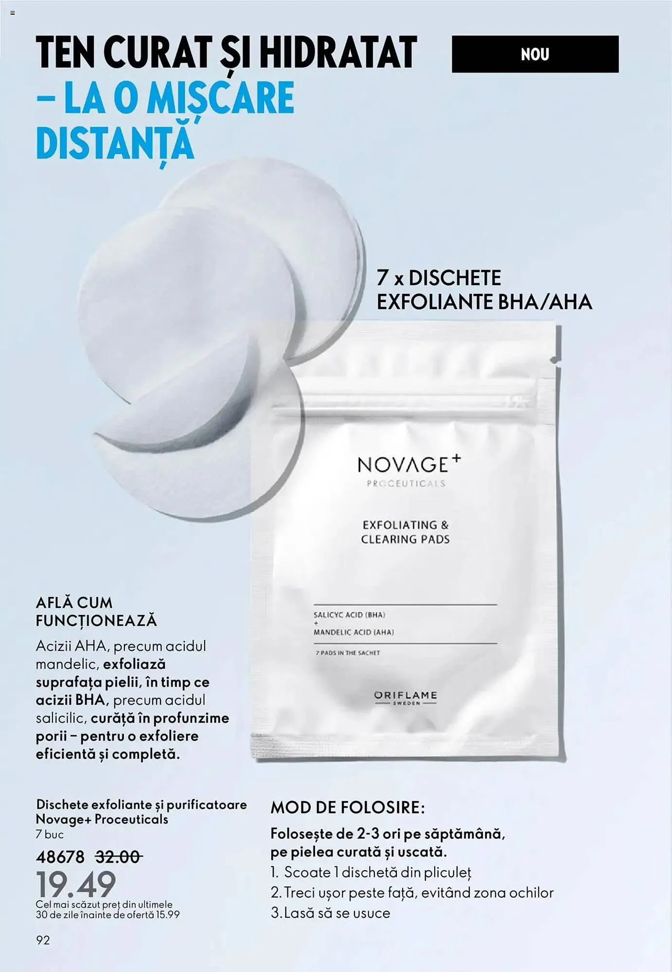 Catalog Catalog Oriflame de la 30 septembrie până la 21 octombrie 2025 - Revista Pagina 92