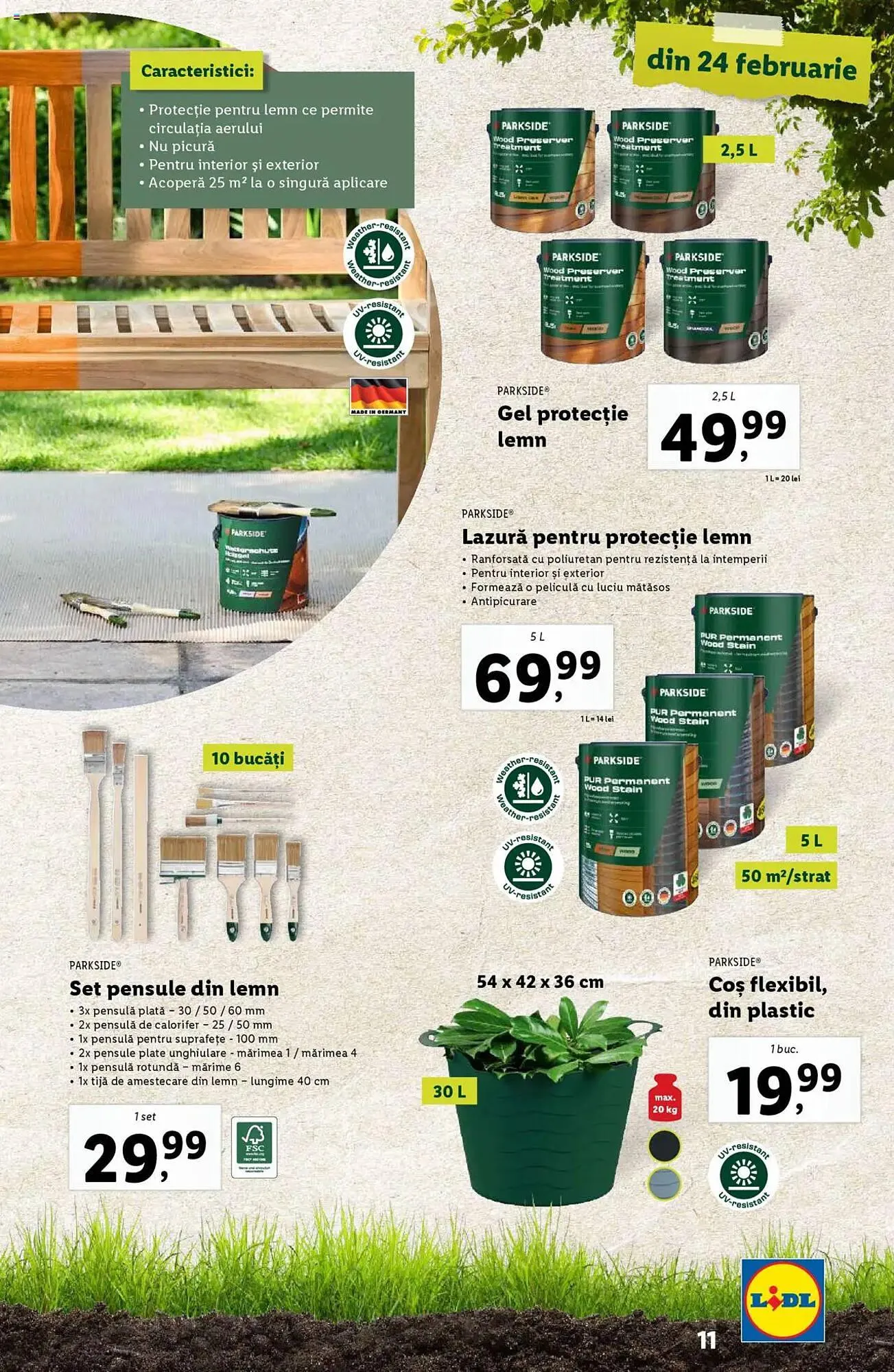 Catalog Catalog Lidl de la 24 februarie până la 13 aprilie 2025 - Revista Pagina 11