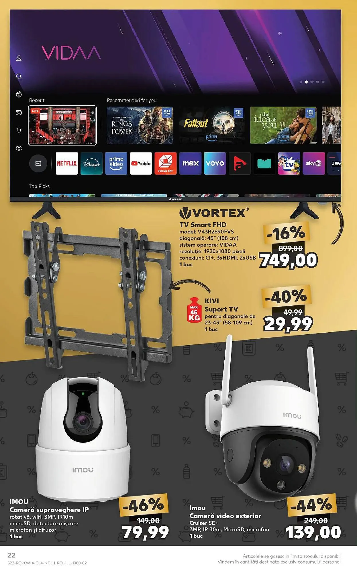 Catalog Catalog Kaufland de la 1 aprilie până la 7 aprilie 2026 - Revista Pagina 22