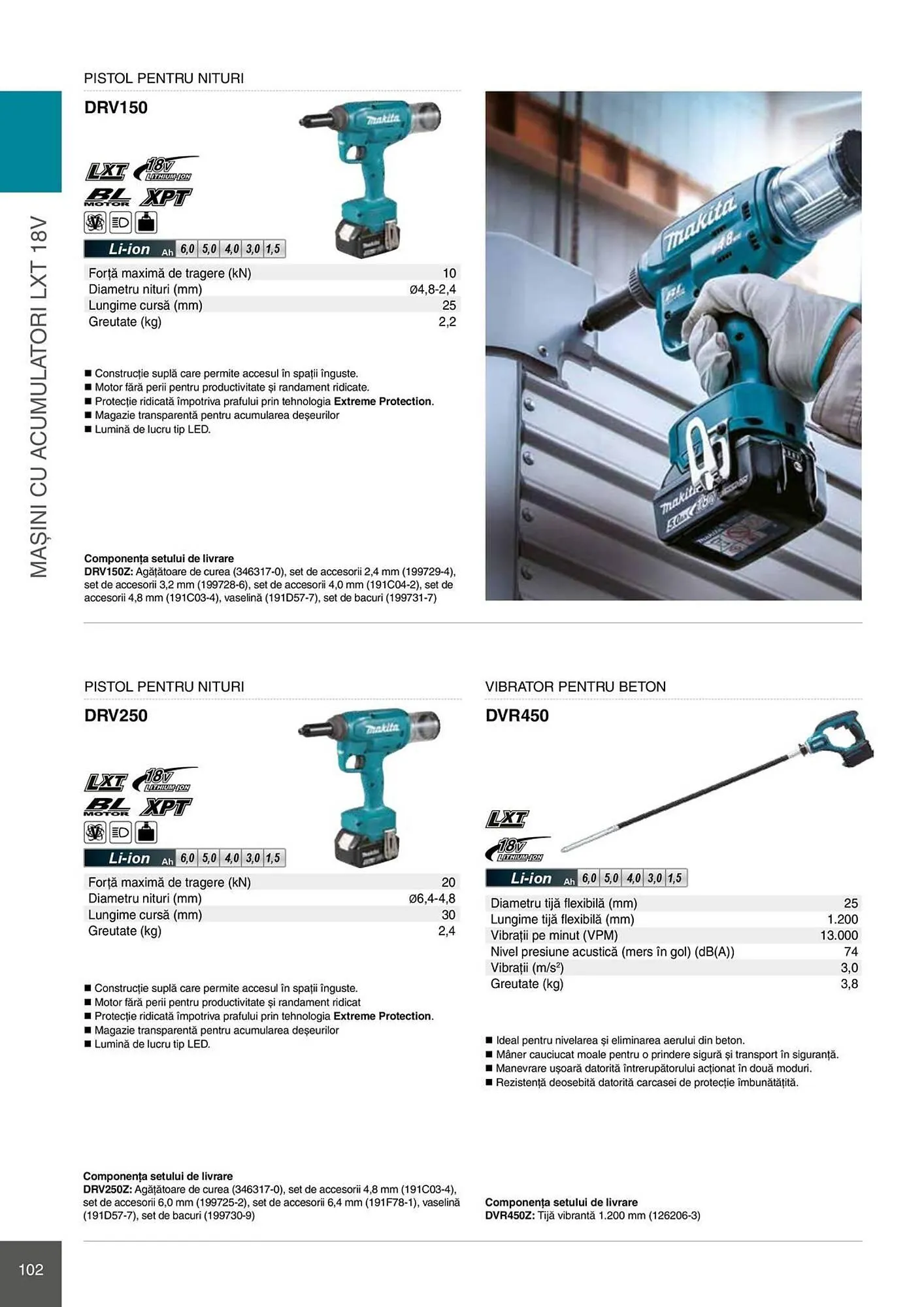Catalog Catalog Makita de la 28 aprilie până la 31 decembrie 2026 - Revista Pagina 102