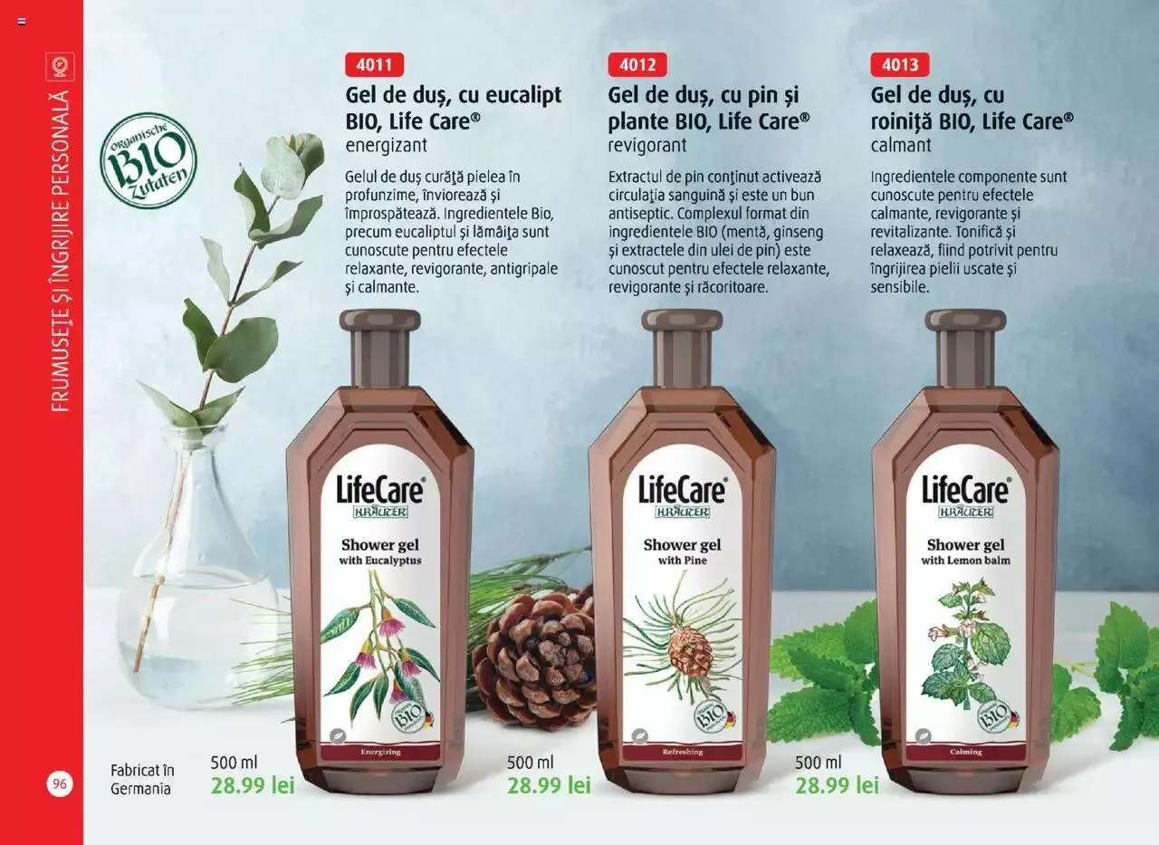 Catalog Catalog Life Care primavara-vara 2023 de la 1 martie până la 31 decembrie 2023 - Revista Pagina 98