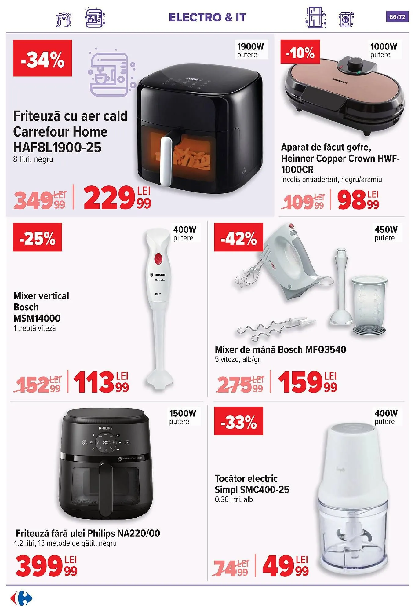 Catalog Catalog Carrefour de la 15 octombrie până la 4 noiembrie 2025 - Revista Pagina 68