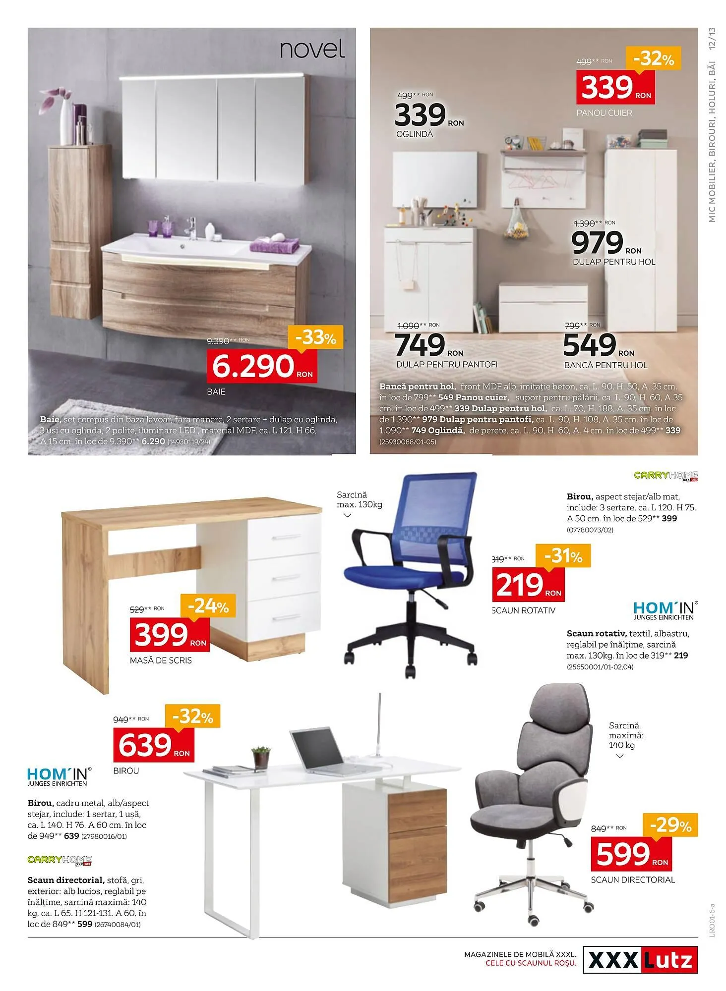 Catalog Catalog XXXLutz de la 5 ianuarie până la 1 februarie 2026 - Revista Pagina 13