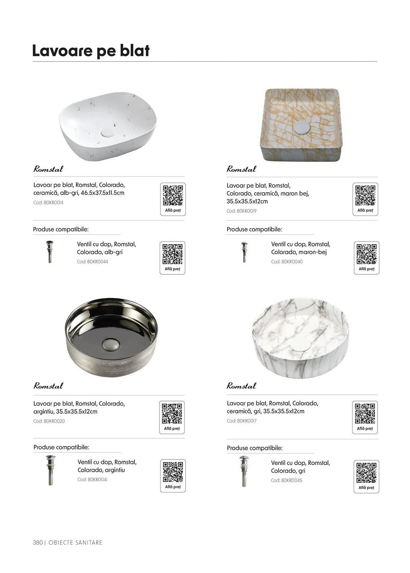Catalog Catalog Romstal de la 1 aprilie până la 31 decembrie 2026 - Revista Pagina 380