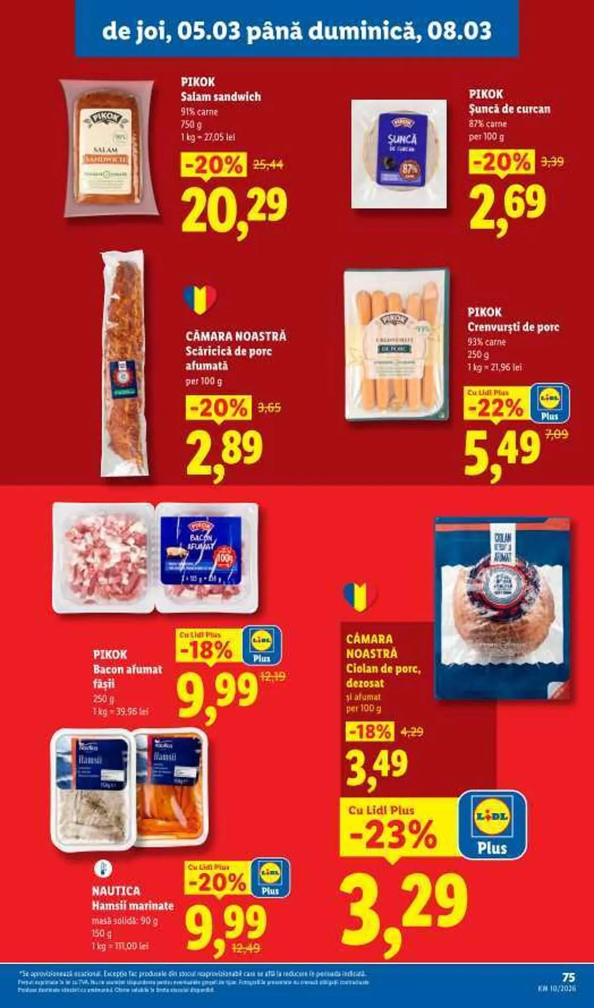 Catalog Catalog Lidl de la 2 martie până la 8 martie 2026 - Revista Pagina 75
