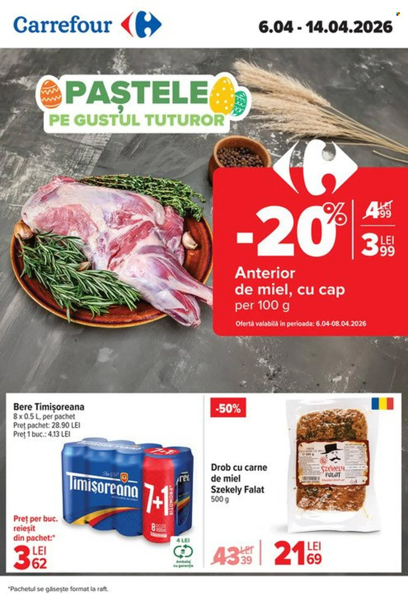 Catalog Catalog Carrefour de la 6 aprilie până la 14 aprilie 2026 - Revista Pagina 1