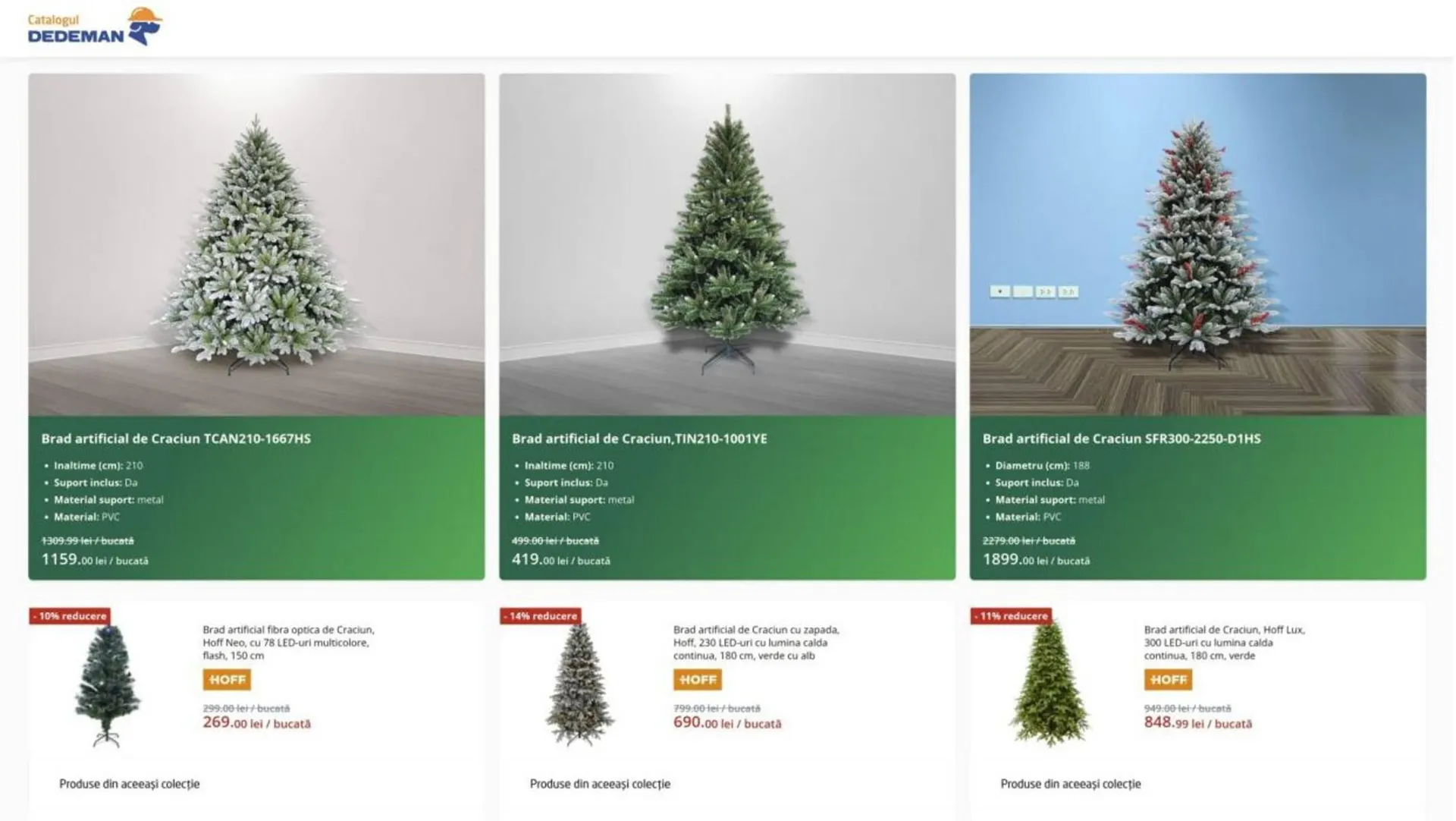Catalog Dedeman catalog de la 1 decembrie până la 31 decembrie 2023 - Revista Pagina 12