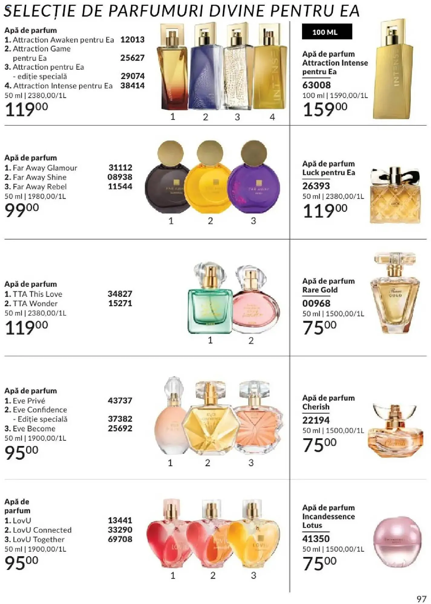 Catalog Catalog Avon de la 1 aprilie până la 30 aprilie 2025 - Revista Pagina 97