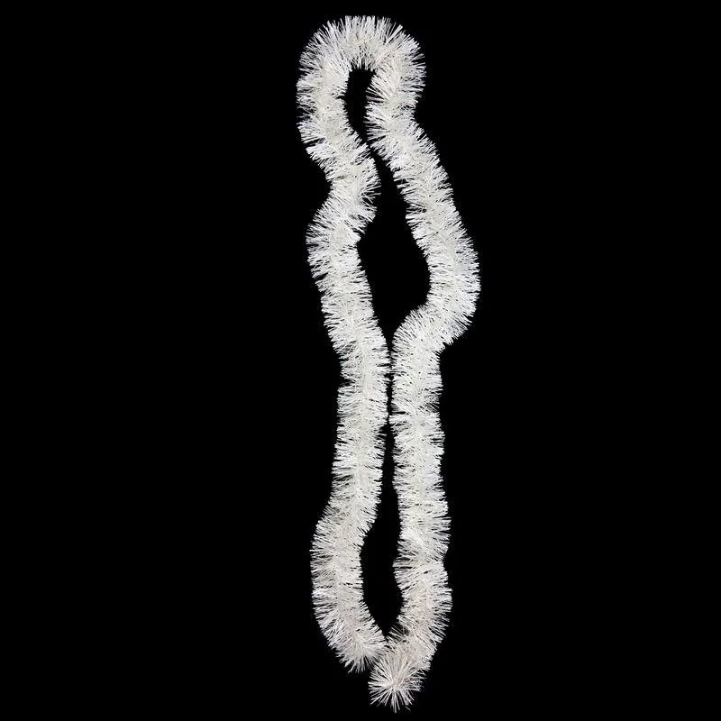 Beteala pentru Craciun Actuel, alb, 2 m x 7.5 cm