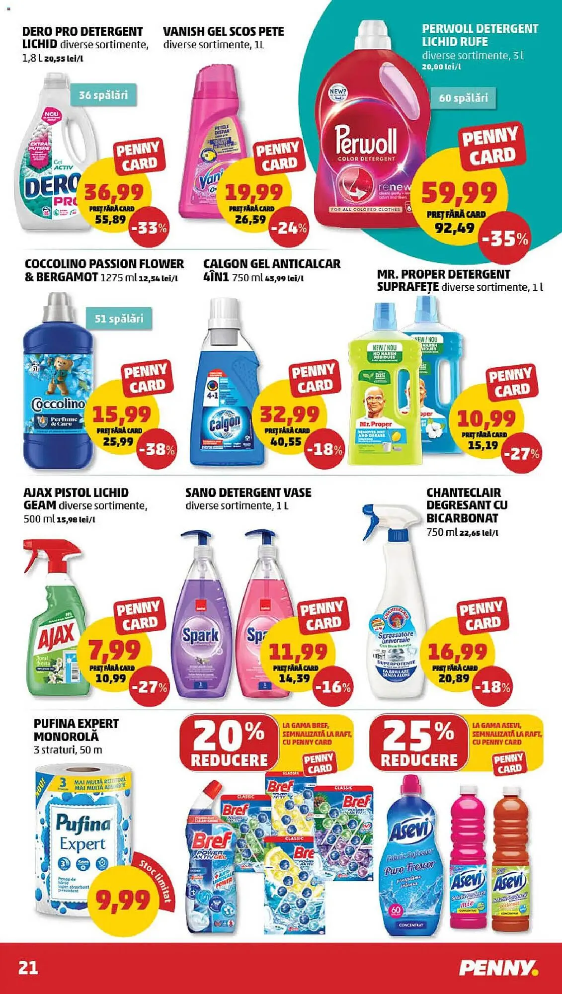 Catalog Catalog Penny de la 11 februarie până la 17 februarie 2026 - Revista Pagina 21