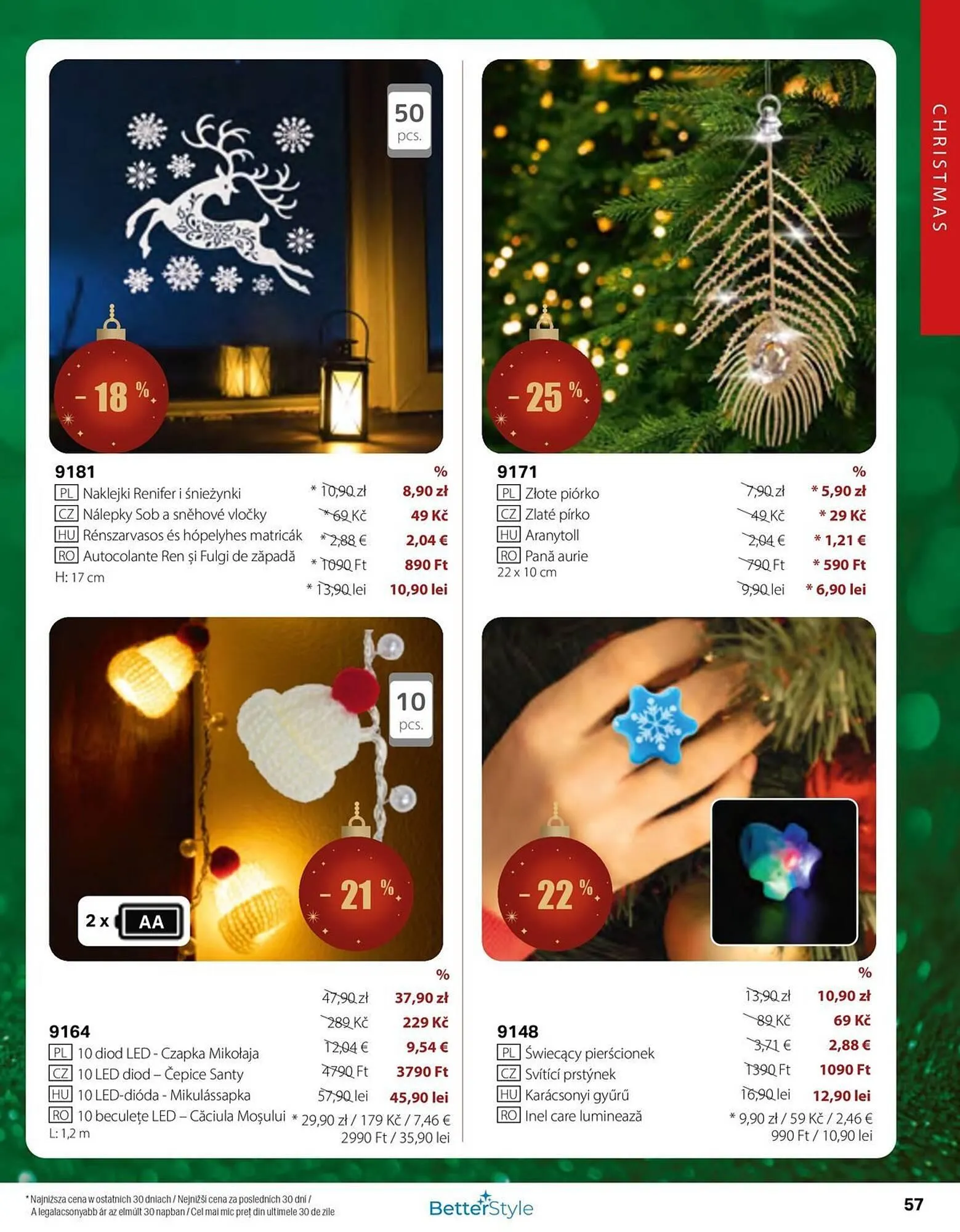 Catalog Catalog BetterStyle de la 3 decembrie până la 31 decembrie 2025 - Revista Pagina 57