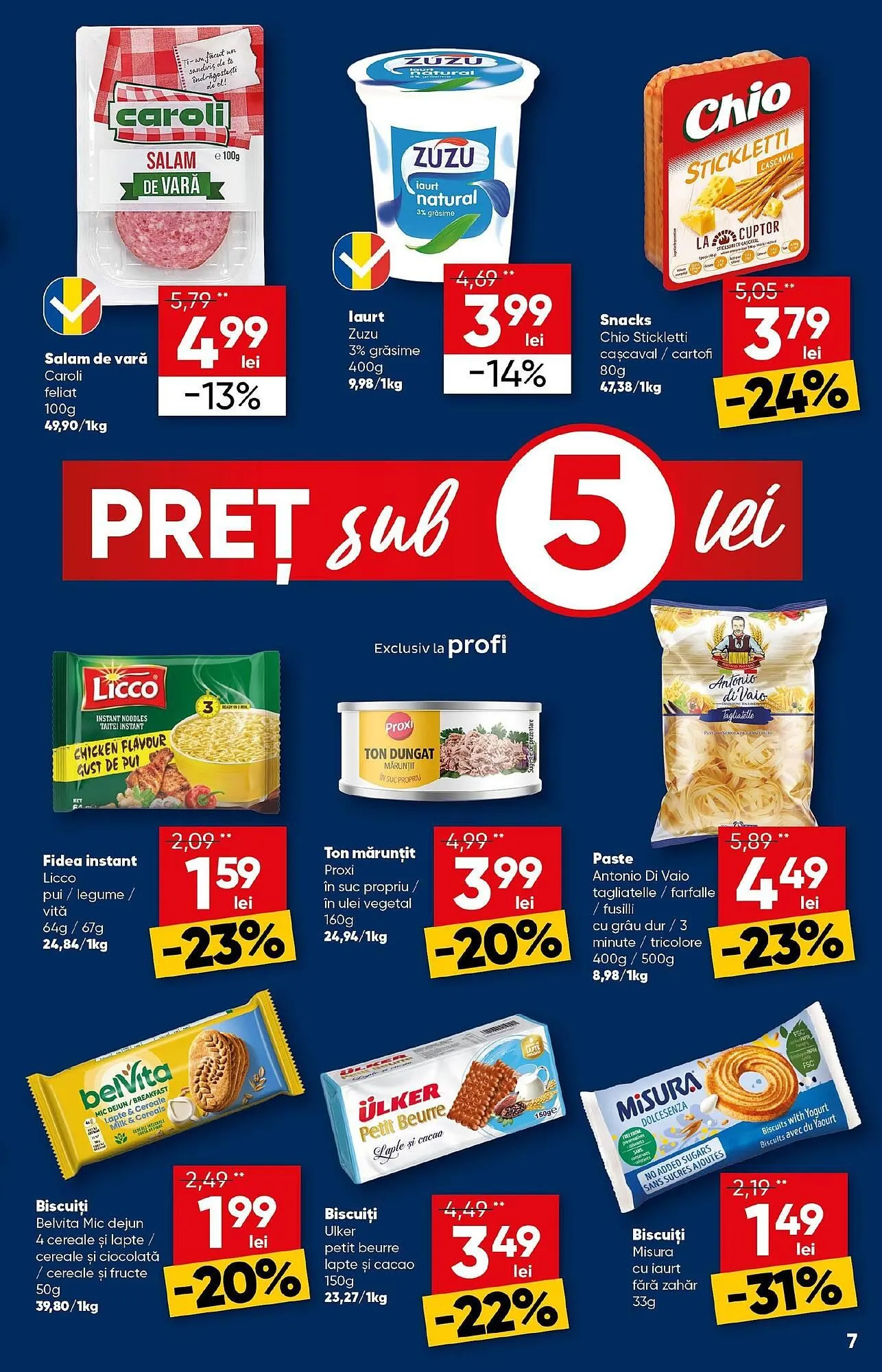 Catalog Catalog PROFI de la 19 februarie până la 4 martie 2025 - Revista Pagina 7