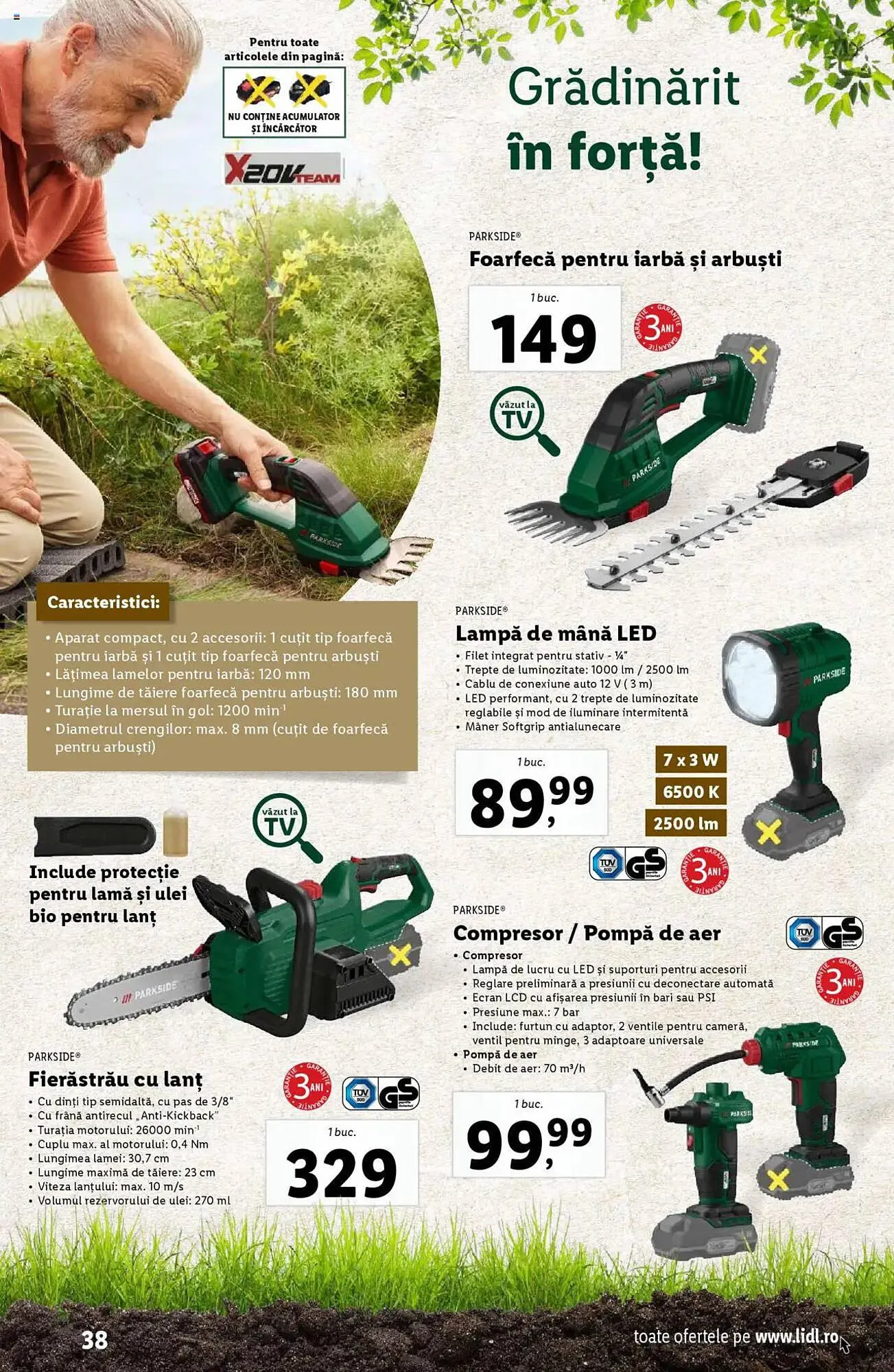 Catalog Catalog Lidl de la 24 februarie până la 13 aprilie 2025 - Revista Pagina 38