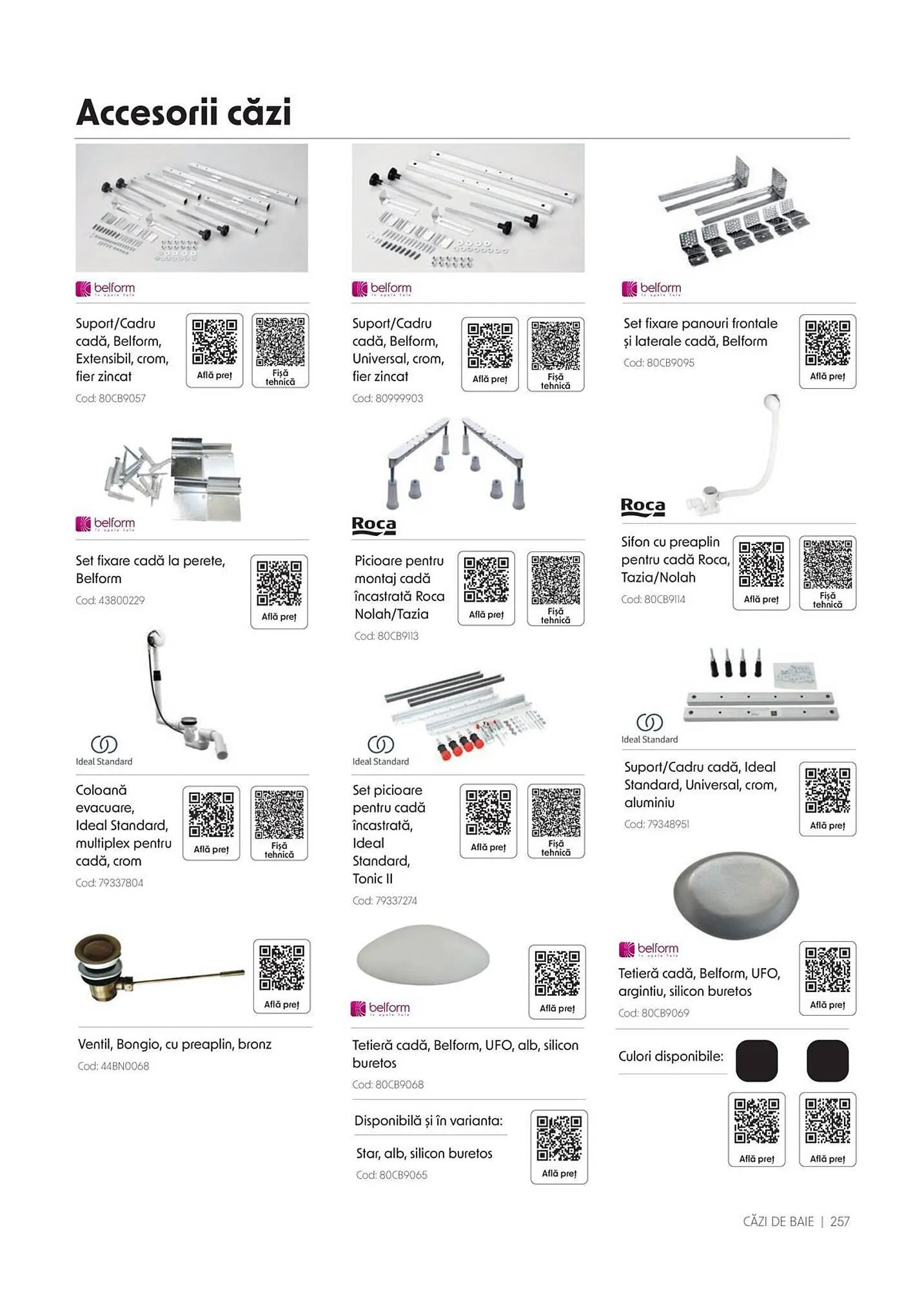 Catalog Catalog Romstal de la 1 aprilie până la 31 decembrie 2026 - Revista Pagina 257
