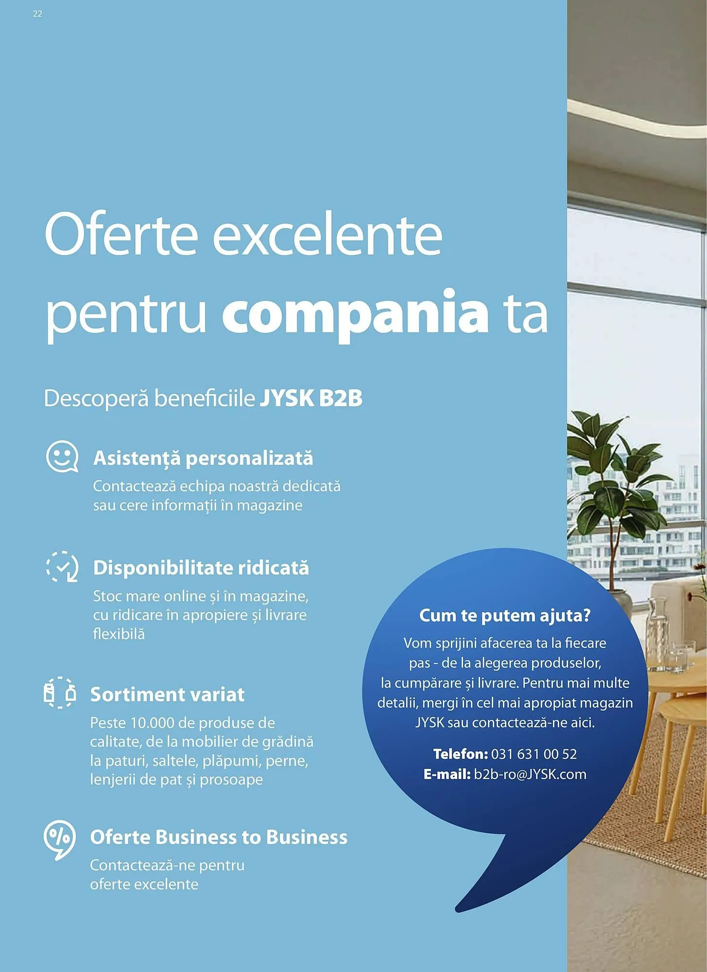 Catalog Catalog JYSK de la 25 martie până la 23 aprilie 2026 - Revista Pagina 22