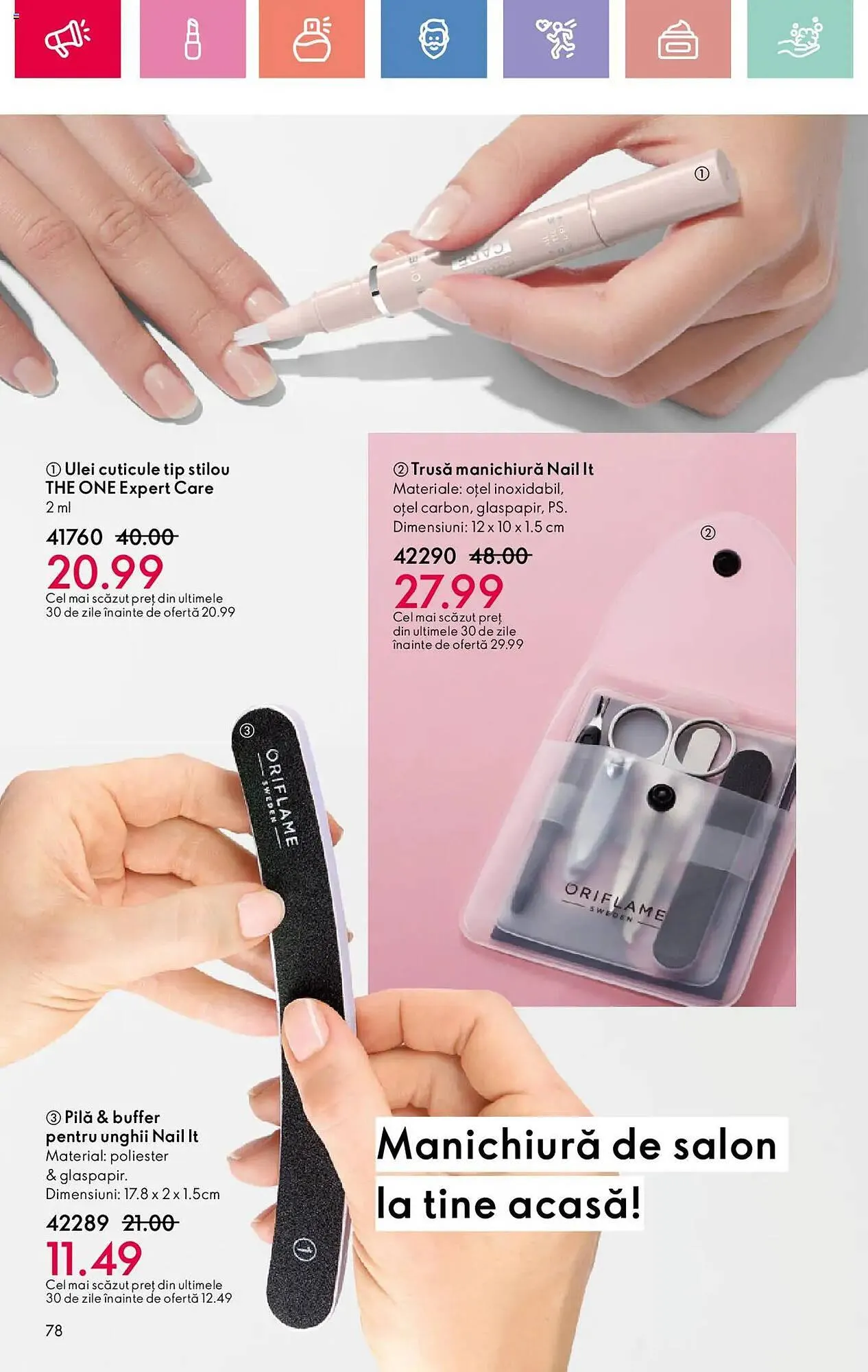 Catalog Catalog Oriflame de la 26 iulie până la 19 august 2025 - Revista Pagina 78