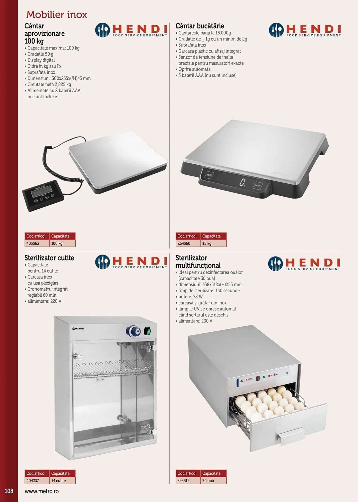 Catalog Сatalog Metro de la 15 ianuarie până la 31 decembrie 2024 - Revista Pagina 108