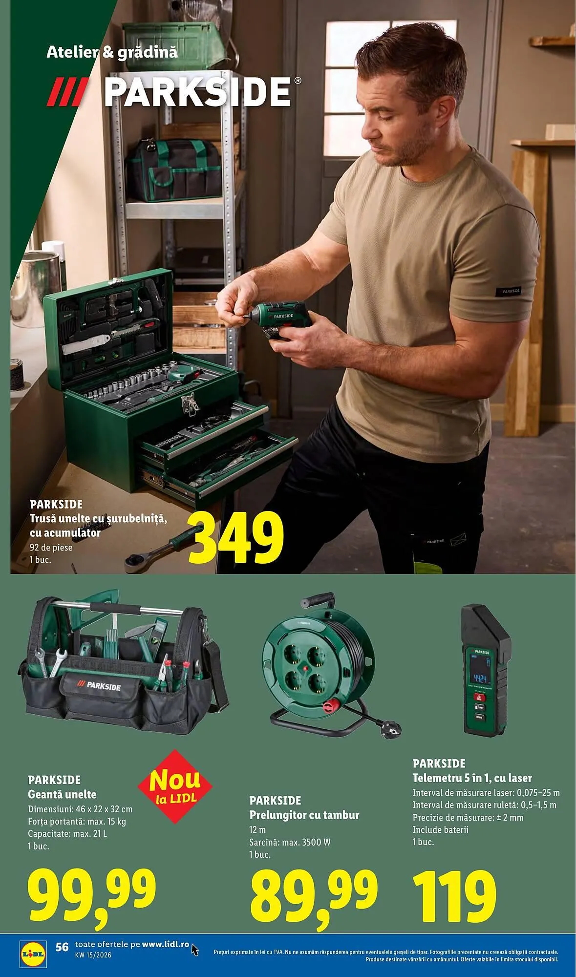 Catalog Catalog Lidl de la 6 aprilie până la 11 aprilie 2026 - Revista Pagina 56