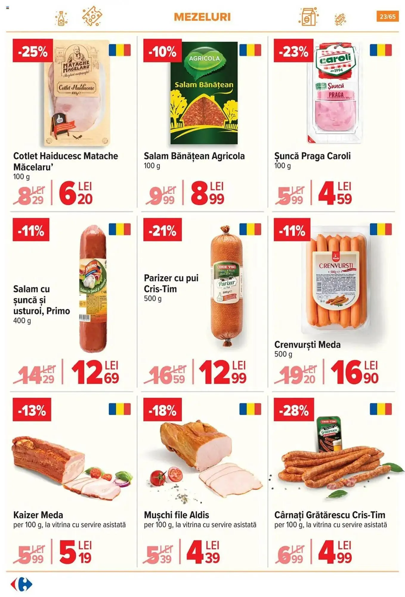 Catalog Catalog Carrefour de la 8 iulie până la 15 iulie 2025 - Revista Pagina 23