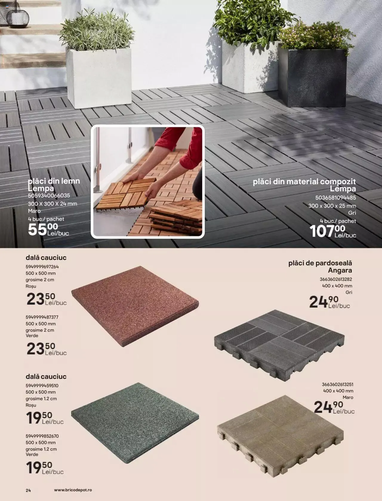 Catalog Brico Depot catalog - Inspirație Vară 2023 de la 7 aprilie până la 30 septembrie 2023 - Revista Pagina 24