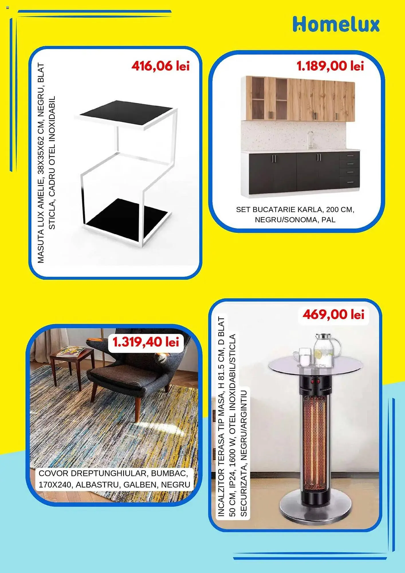 Catalog Catalog Homelux de la 1 mai până la 4 iunie 2025 - Revista Pagina 4