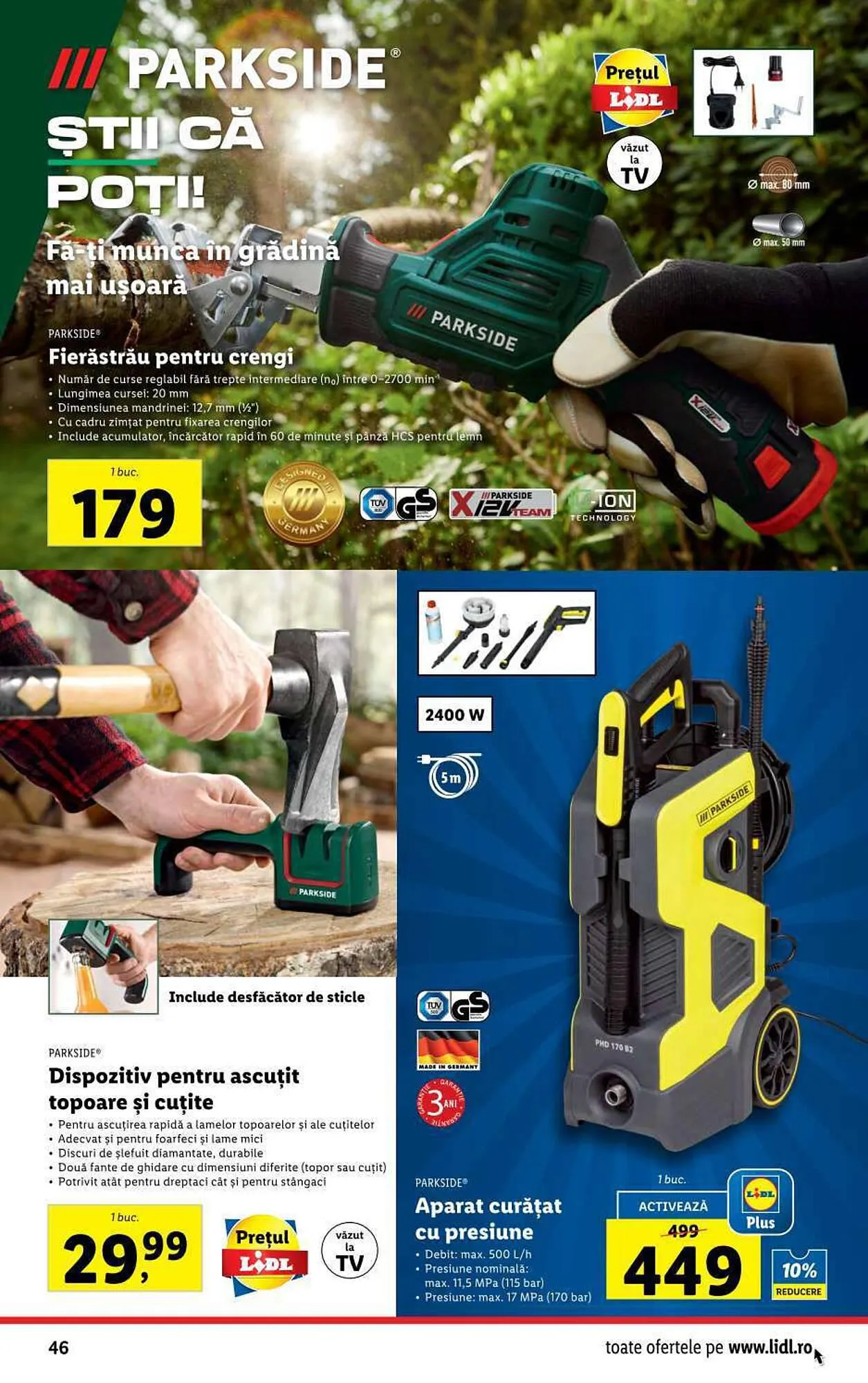 Catalog Lidl catalog de la 21 august până la 27 august 2023 - Revista Pagina 46