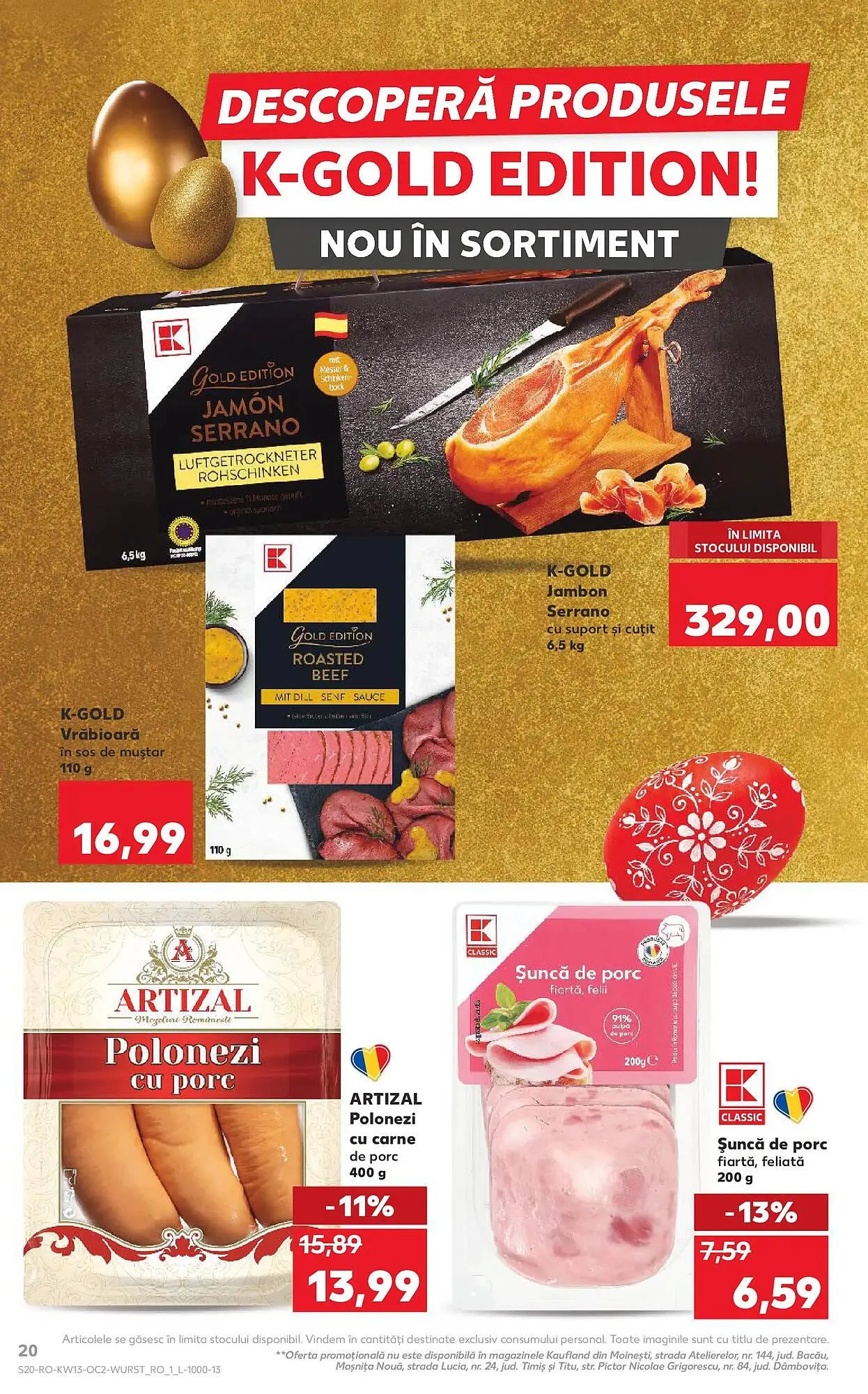 Catalog Catalog Kaufland de la 25 martie până la 31 martie 2026 - Revista Pagina 20